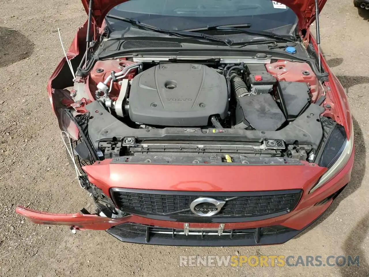 11 fotografías del automóvil dañado 7JRA22TM0MG096297 VOLVO S60 2021