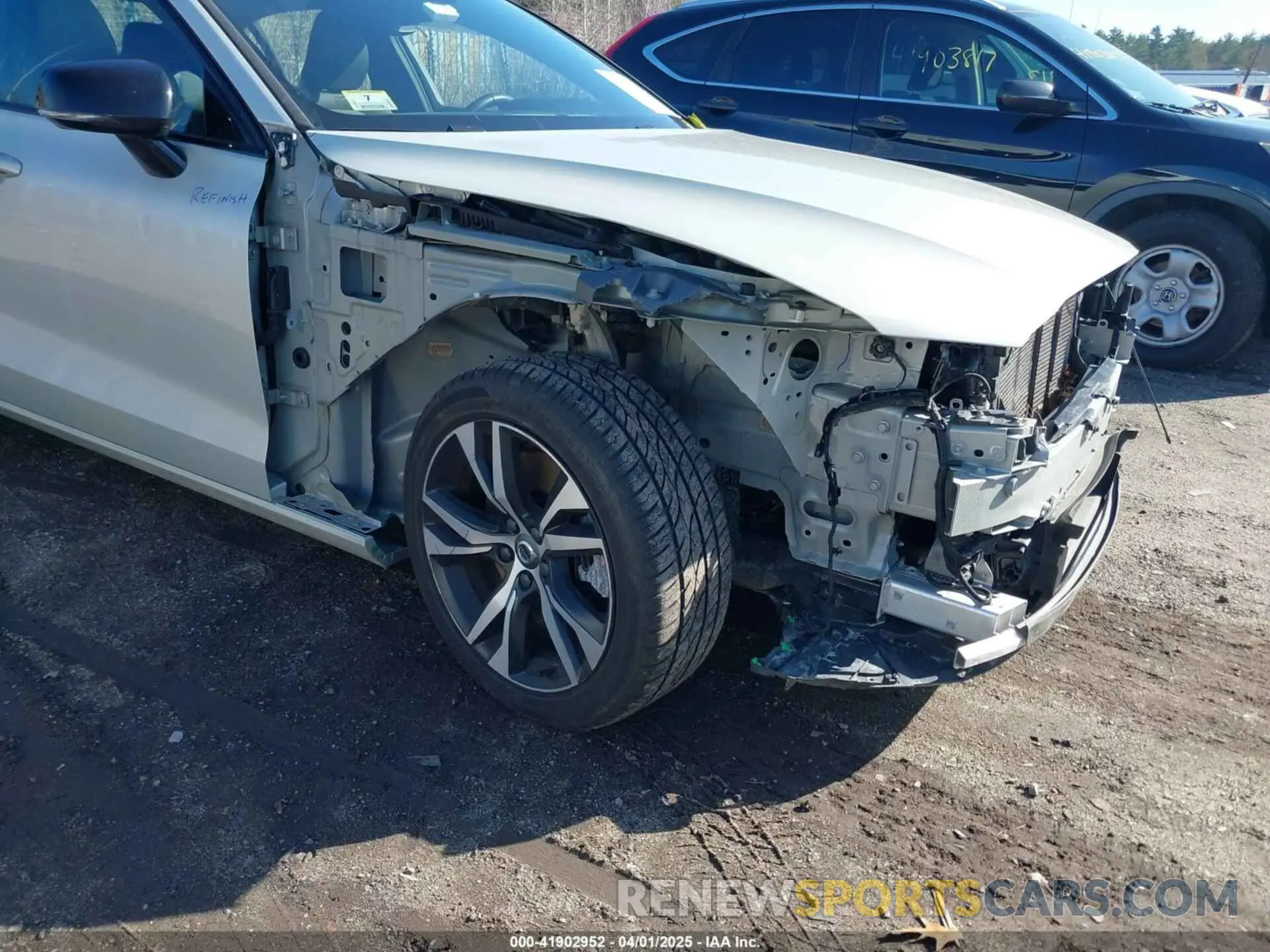 6 fotografías del automóvil dañado 7JRA22TM3MG102383 VOLVO S60 2021