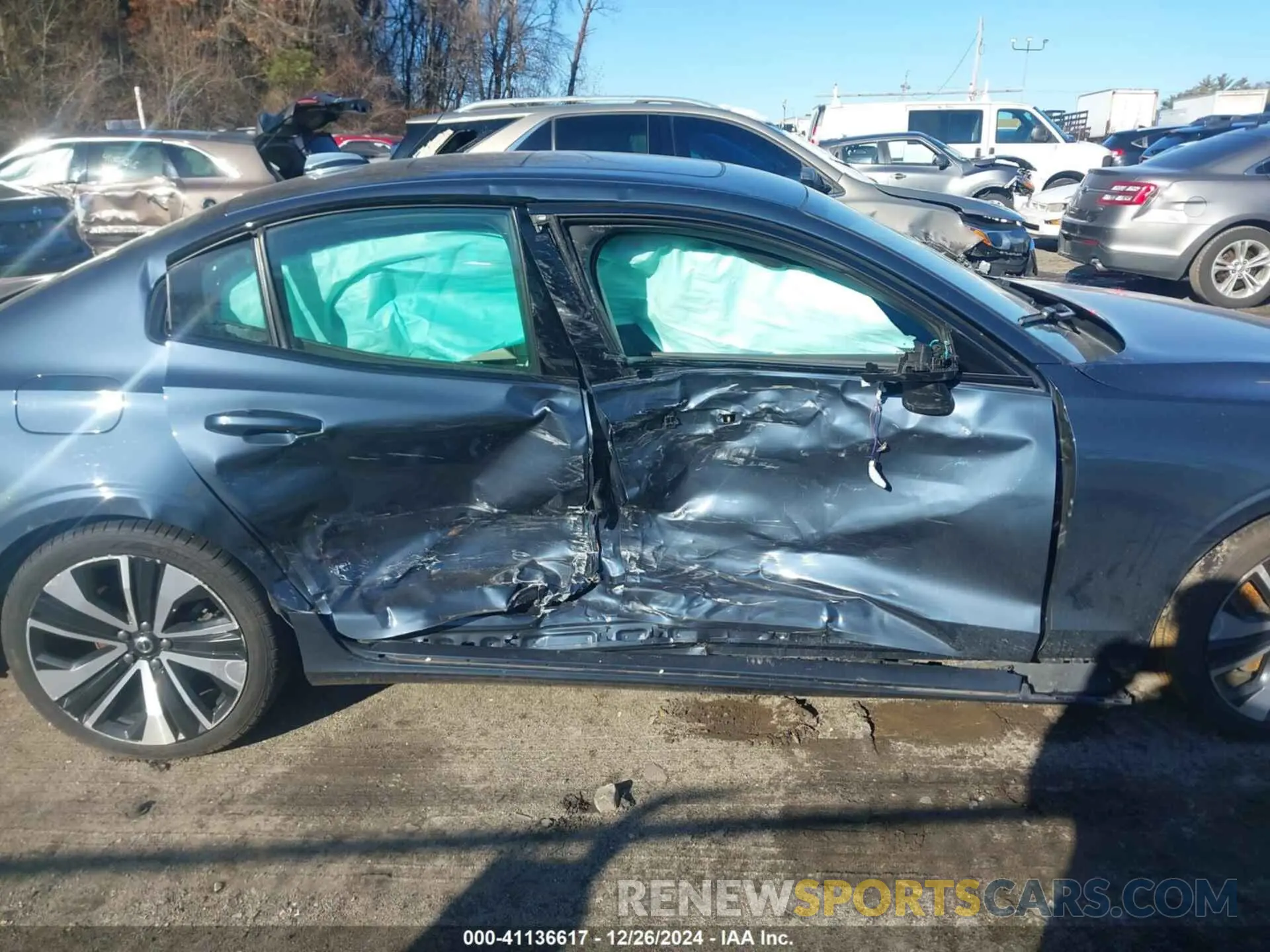 6 fotografías del automóvil dañado 7JRL12FZ4NG162452 VOLVO S60 2022