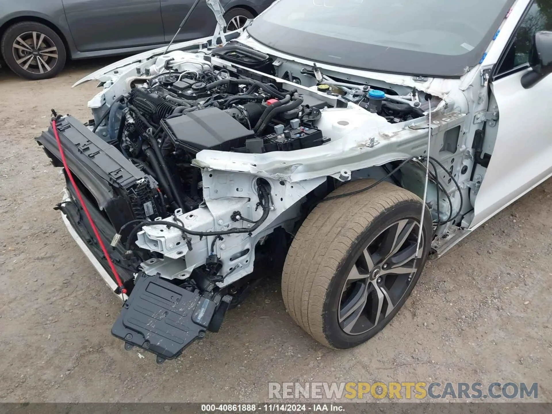 6 fotografías del automóvil dañado 7JRL12TM4NG192138 VOLVO S60 2022