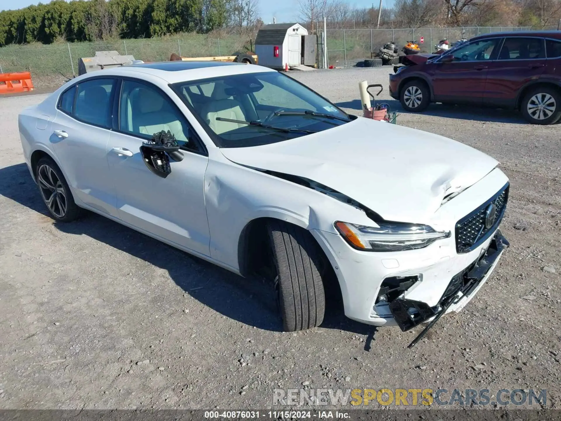 1 fotografías del automóvil dañado 7JRL12TW4PG255128 VOLVO S60 2023