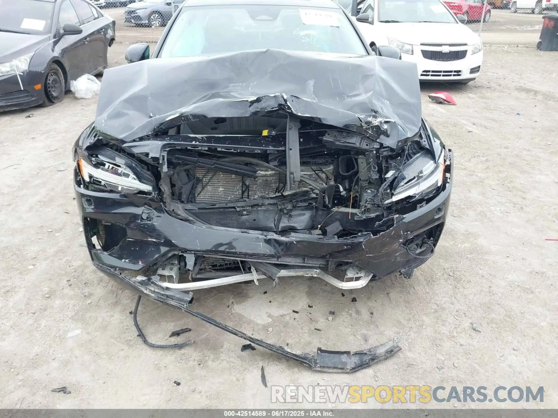 6 fotografías del automóvil dañado 7JRL12TK3RG297323 VOLVO S60 2024