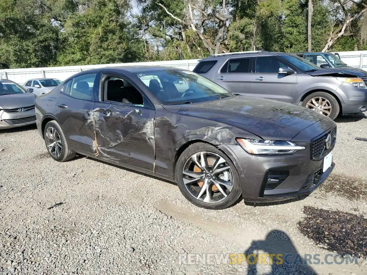 4 fotografías del automóvil dañado 7JRL12FK7RG321991 VOLVO S60 CORE 2024