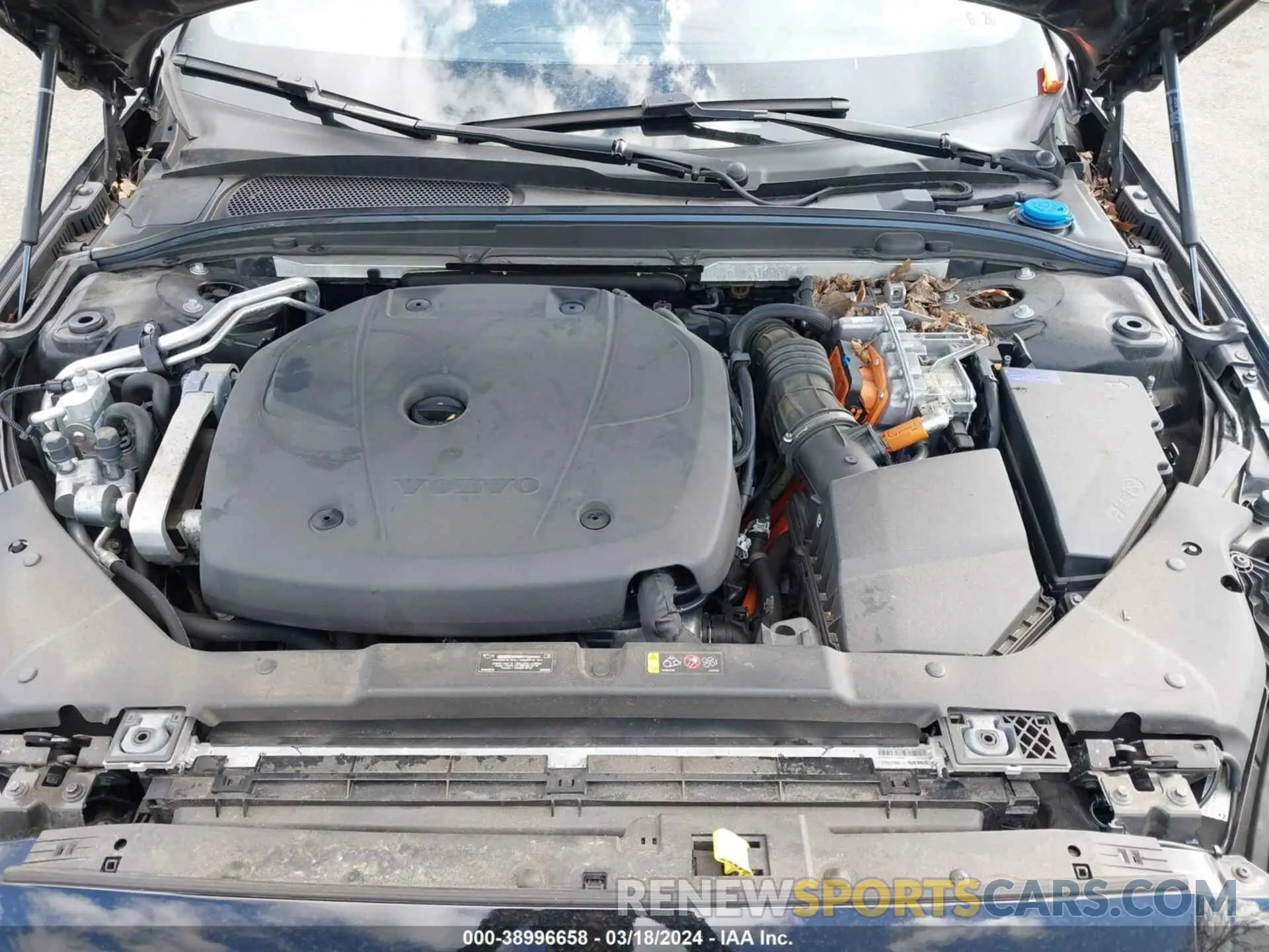 10 fotografías del automóvil dañado 7JRBR0FM0MG081833 VOLVO S60 RECHARGE PLUG-IN HYBRID 2021