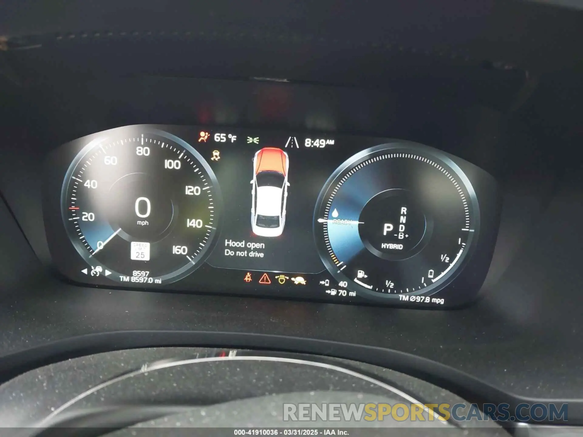 7 fotografías del automóvil dañado 7JRH60FD6NG192469 VOLVO S60 RECHARGE PLUG-IN HYBRID 2022