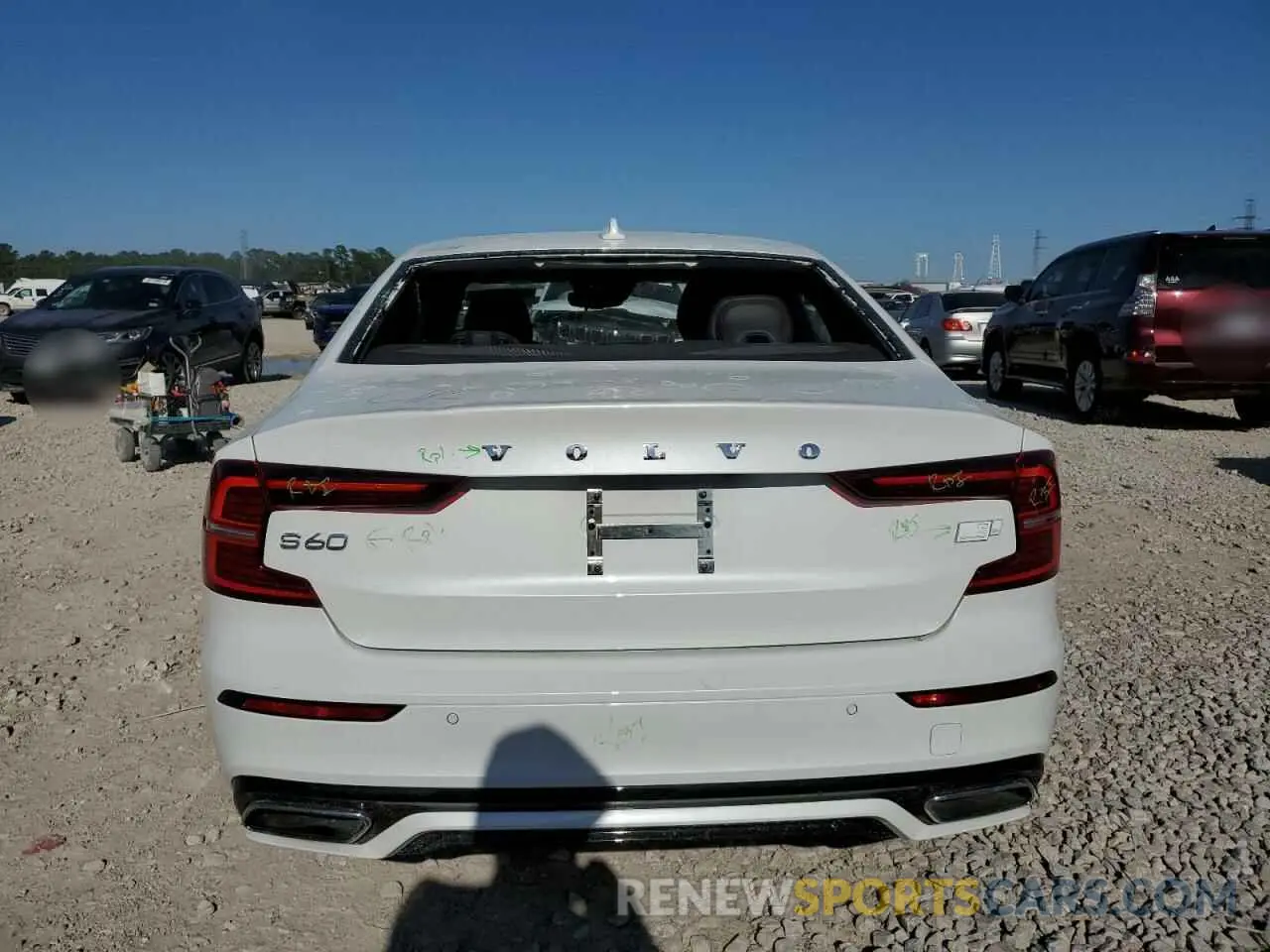 6 fotografías del automóvil dañado 7JRBR0FM9NG175811 VOLVO S60 T8 REC 2022