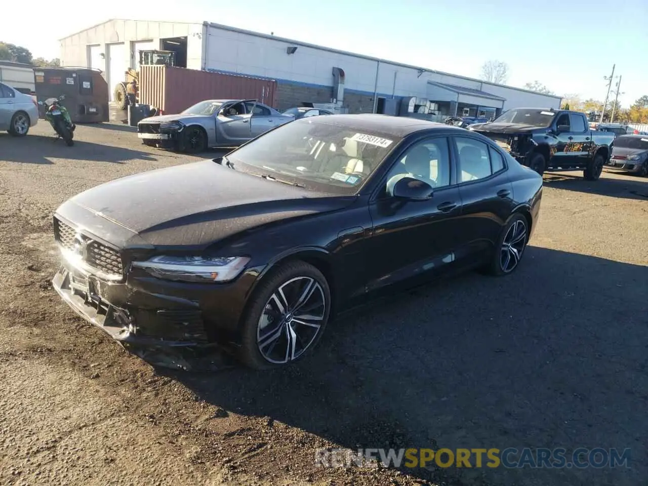 1 fotografías del automóvil dañado 7JRBR0FZXNG177868 VOLVO S60 T8 REC 2022