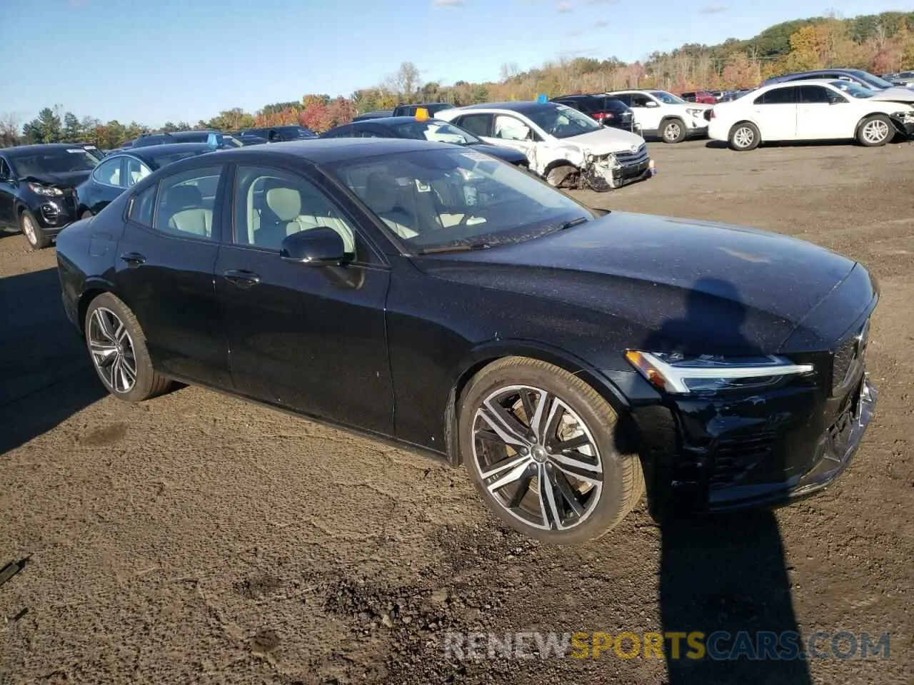 4 fotografías del automóvil dañado 7JRBR0FZXNG177868 VOLVO S60 T8 REC 2022