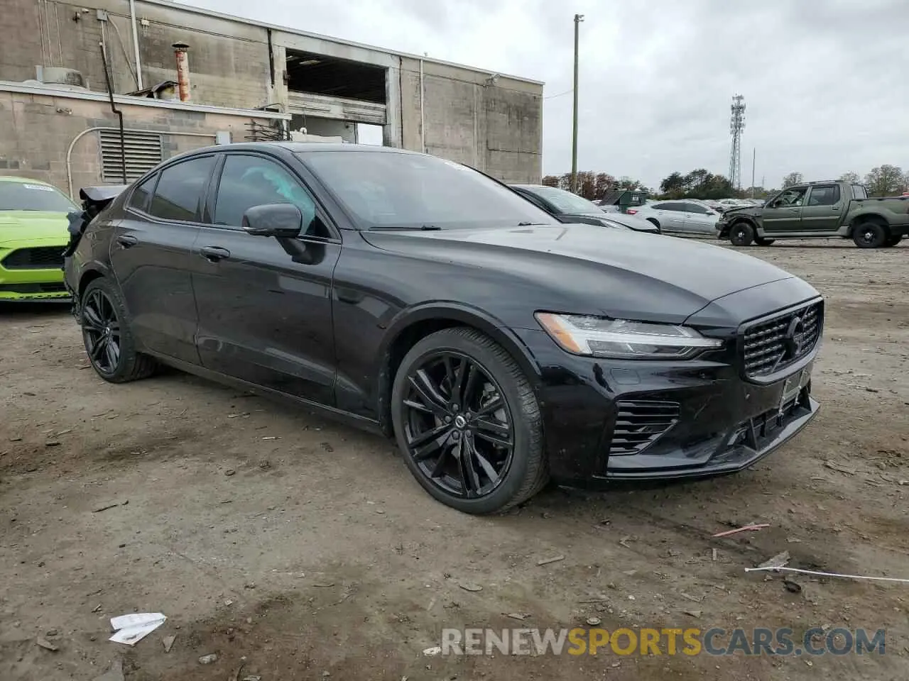 4 fotografías del automóvil dañado 7JRH60FD6NG193542 VOLVO S60 T8 REC 2022