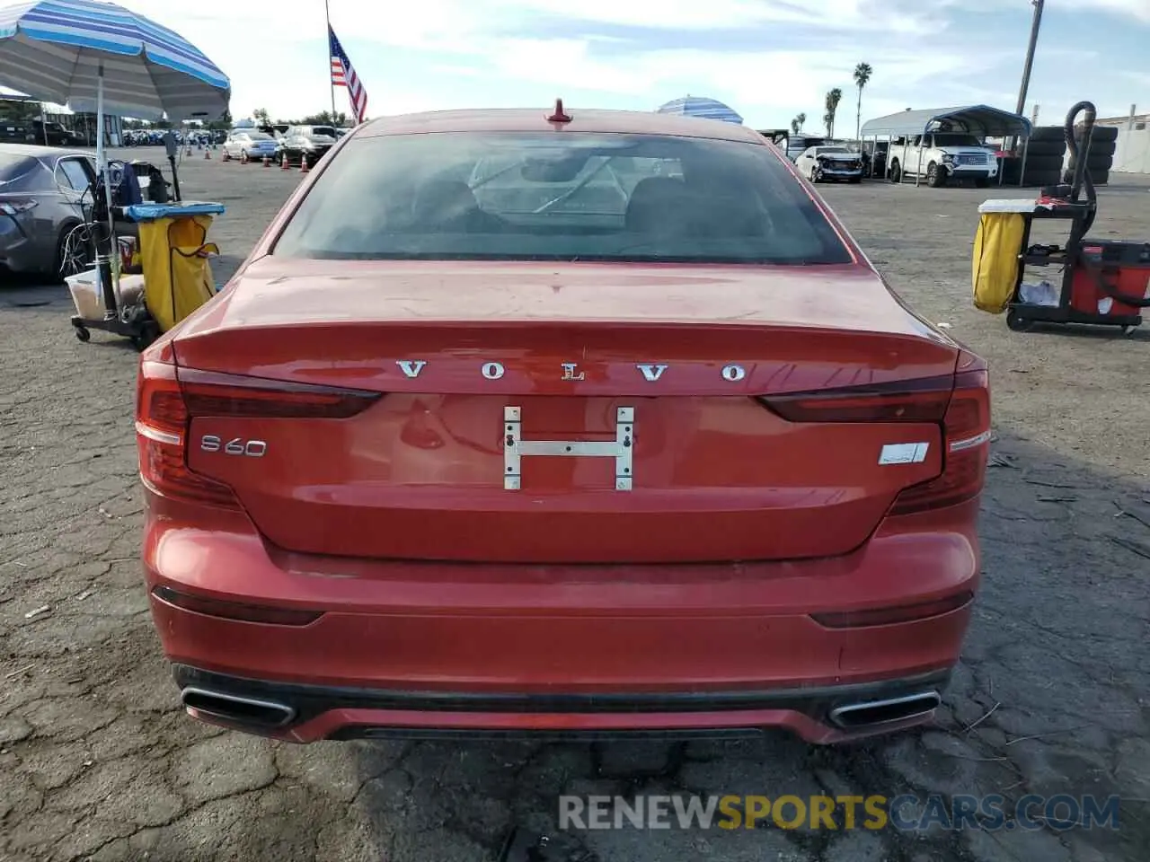 6 fotografías del automóvil dañado 7JRH60FMXNG192135 VOLVO S60 T8 REC 2022