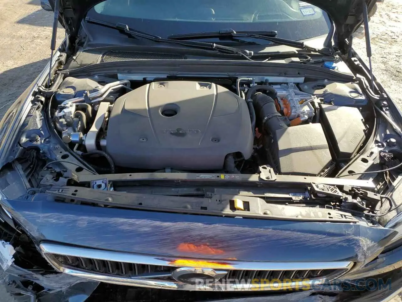 11 fotografías del automóvil dañado 7JRH60FFXPG238485 VOLVO S60 ULTIMA 2023