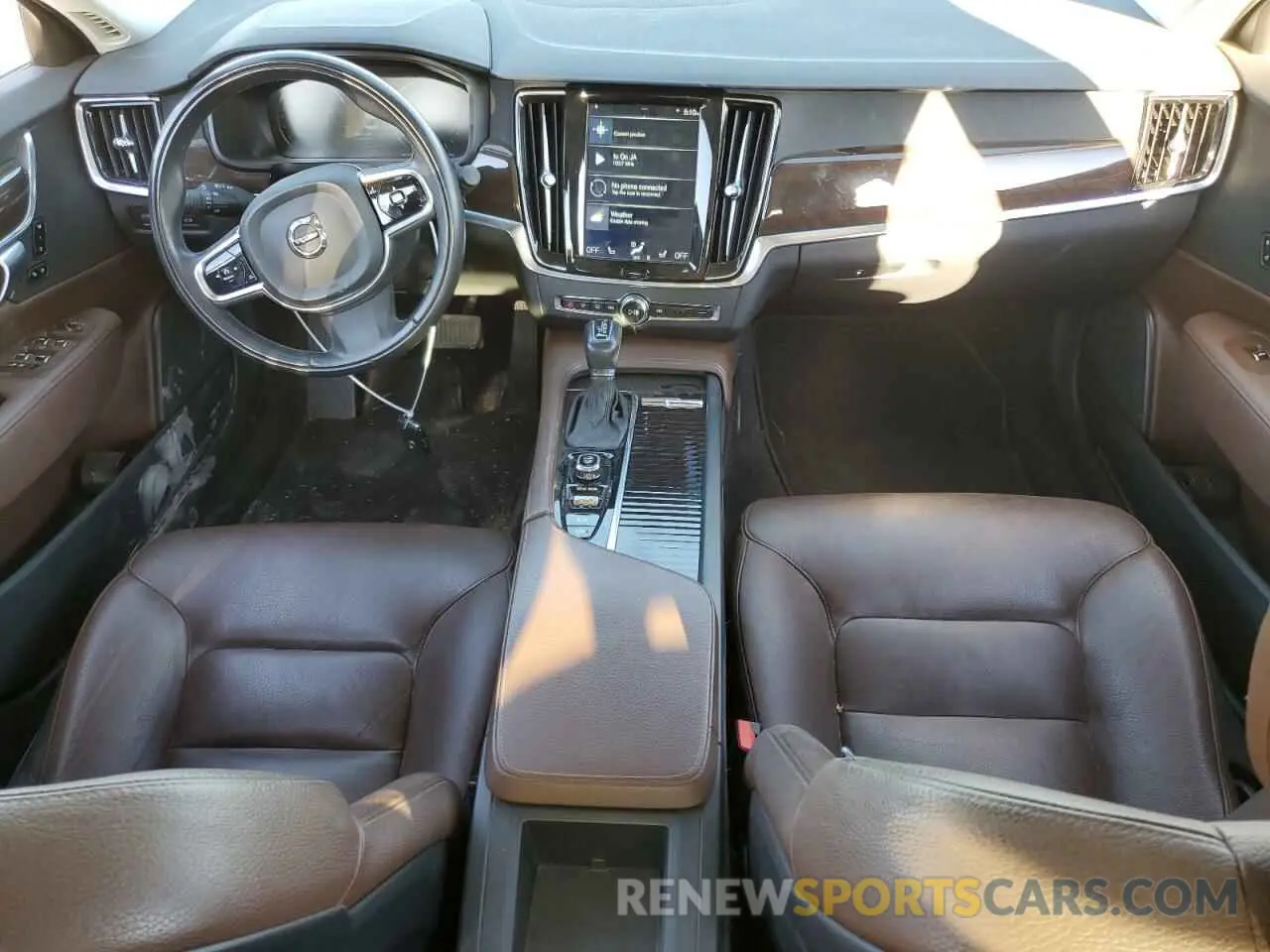 8 fotografías del automóvil dañado LVY102AK1KP110090 VOLVO S90 2019