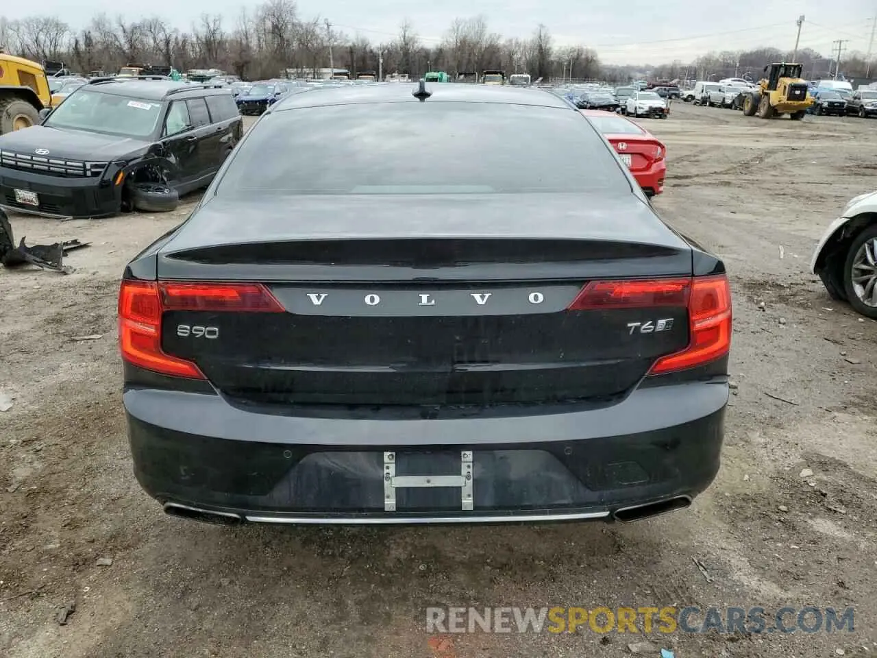 6 fotografías del automóvil dañado LVYA22MT3LP169867 VOLVO S90 2020