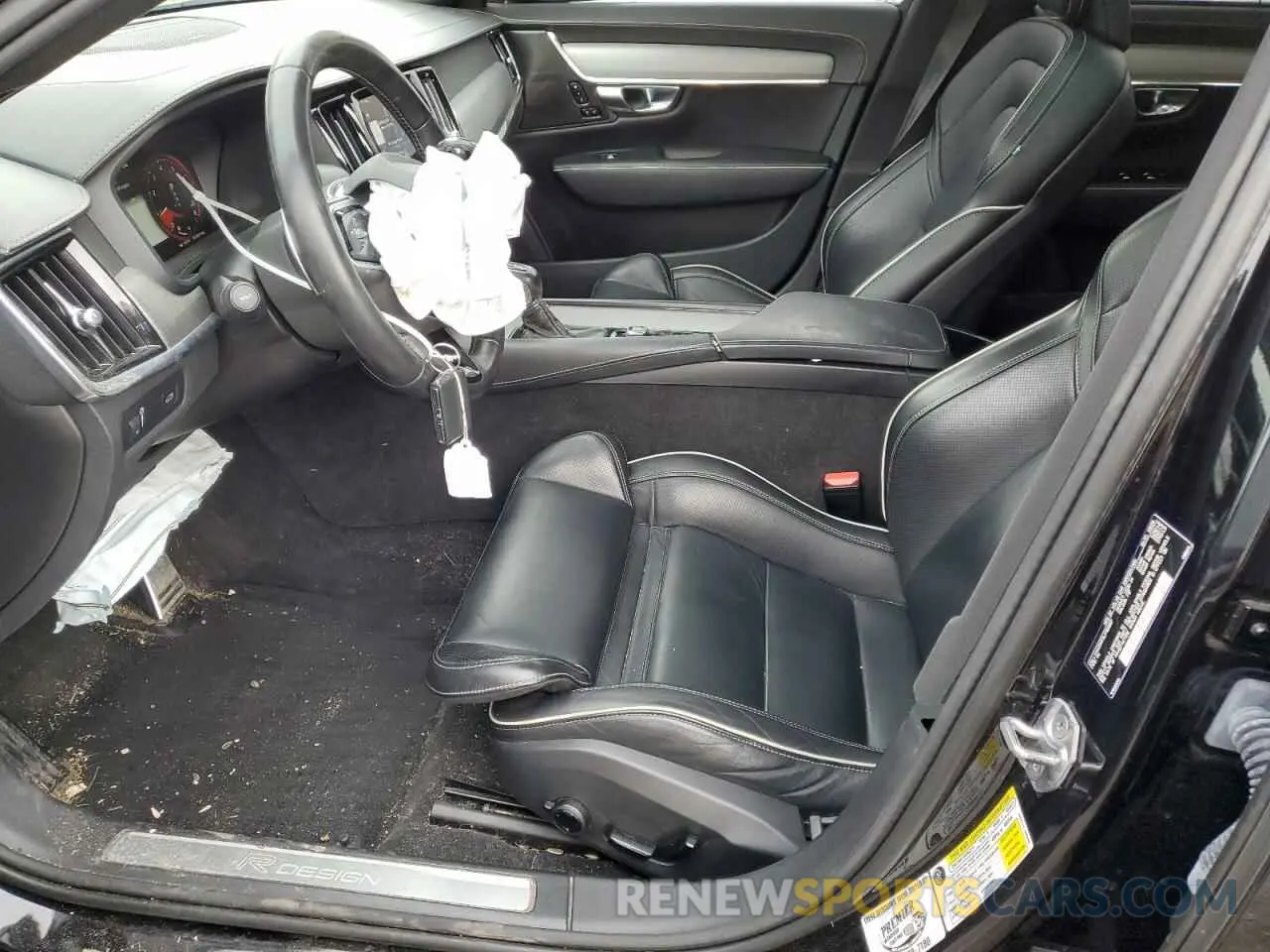 7 fotografías del automóvil dañado LVYA22MT3LP169867 VOLVO S90 2020