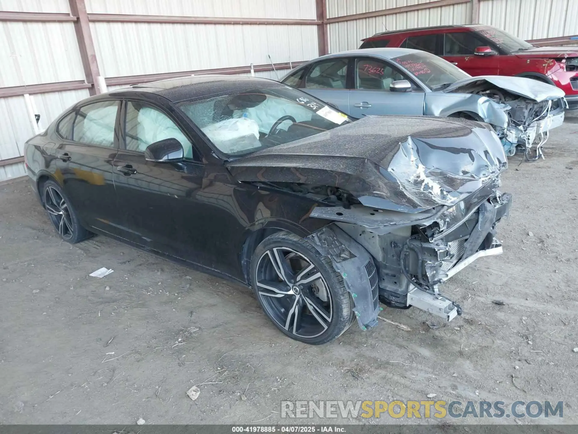1 fotografías del automóvil dañado LVYA22MT7LP168513 VOLVO S90 2020