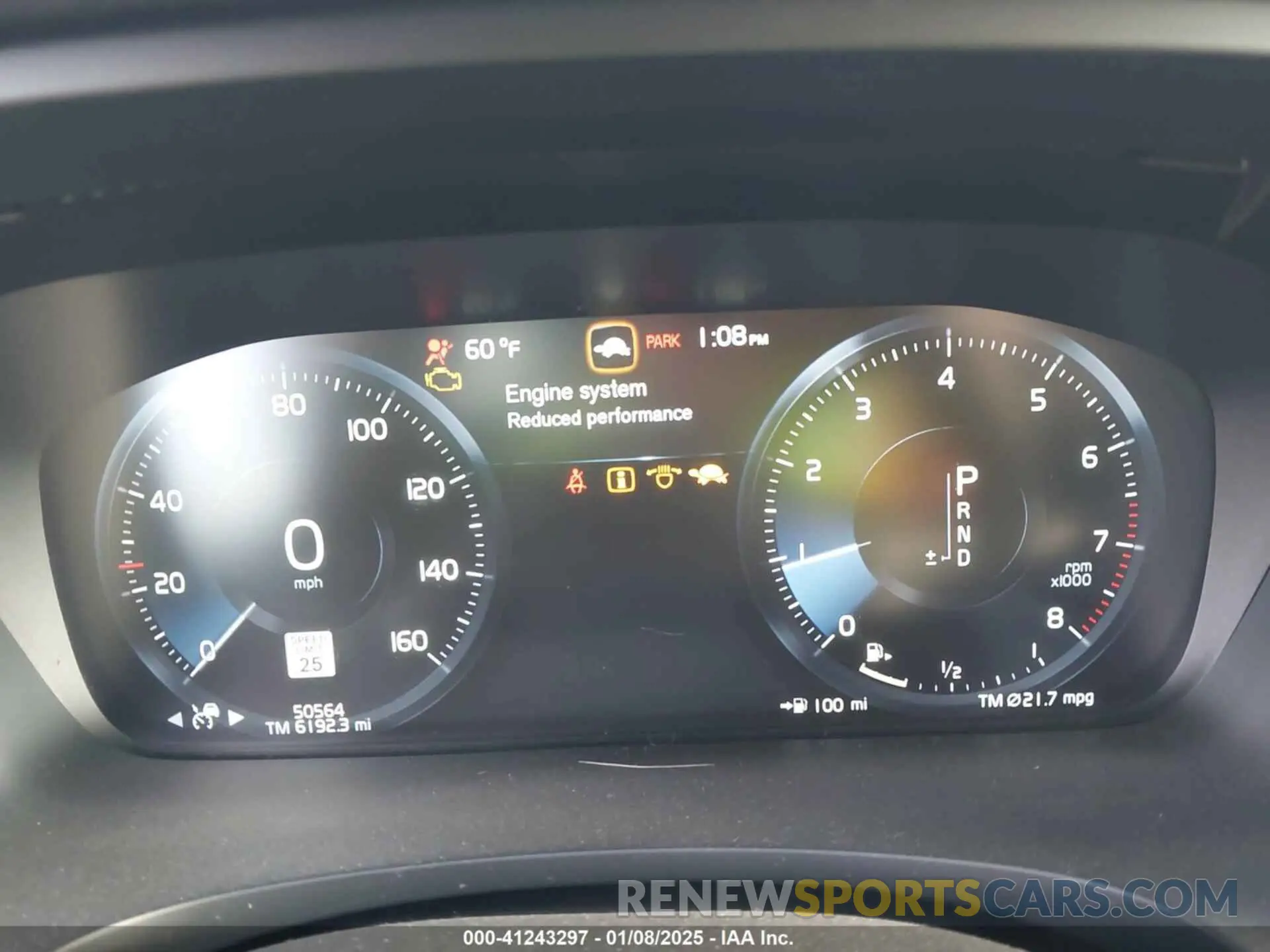7 fotografías del automóvil dañado LVYA22MK3MP231194 VOLVO S90 2021