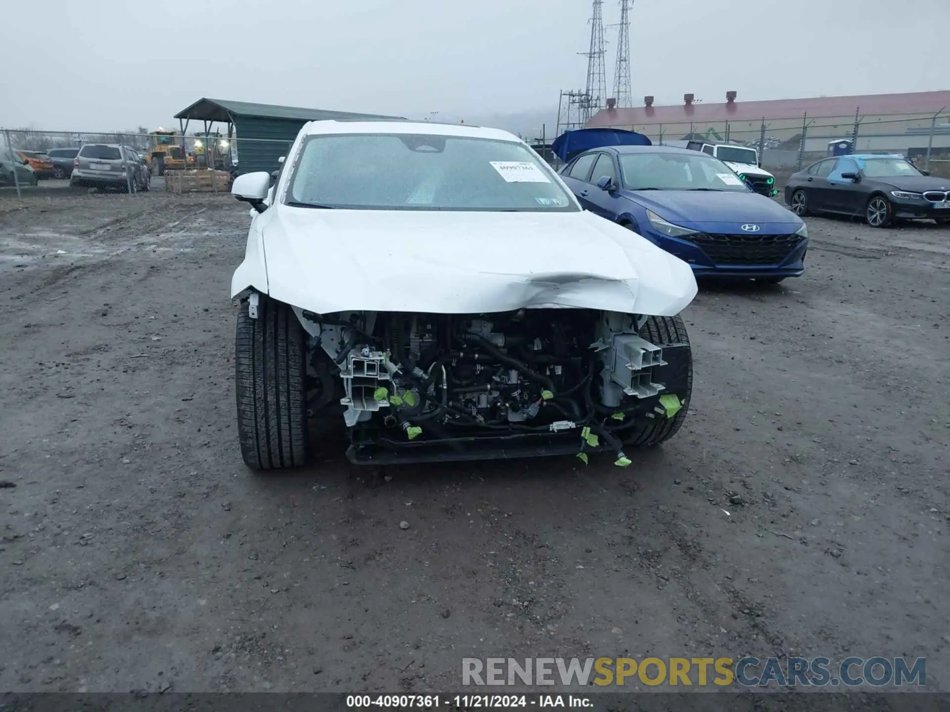 6 fotografías del automóvil dañado LVY062MN8PP314201 VOLVO S90 2023