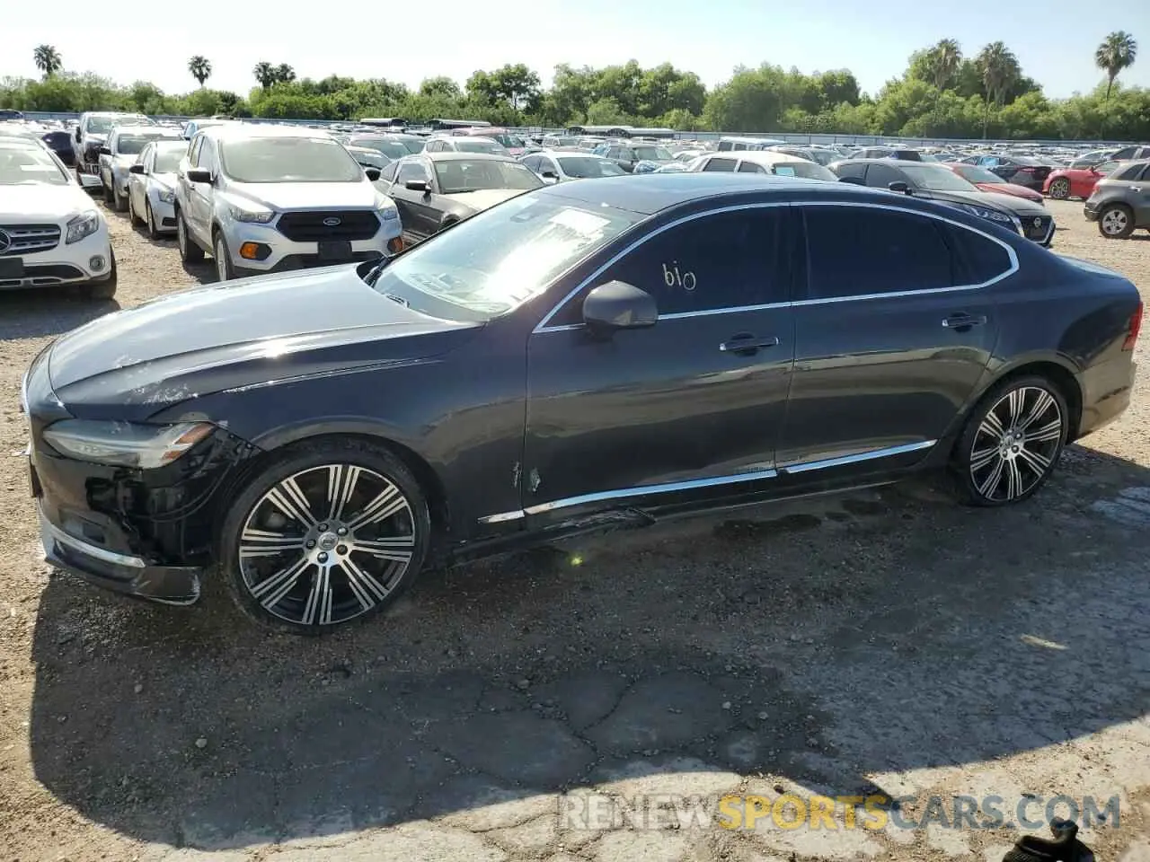 1 fotografías del automóvil dañado LVY062ML2NP265542 VOLVO S90 B6 INS 2022