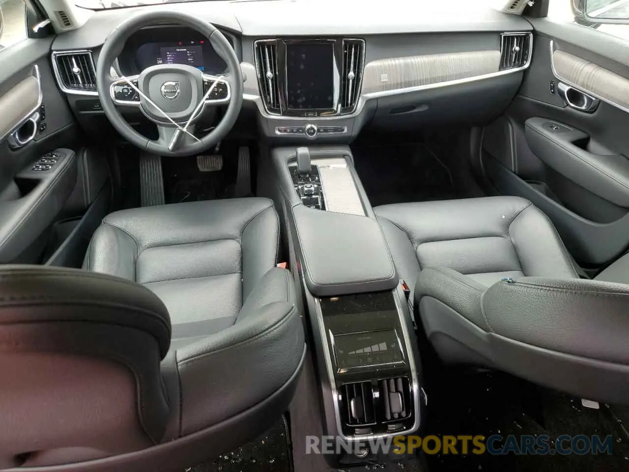8 fotografías del automóvil dañado LVY062MN8PP325487 VOLVO S90 PLUS 2023
