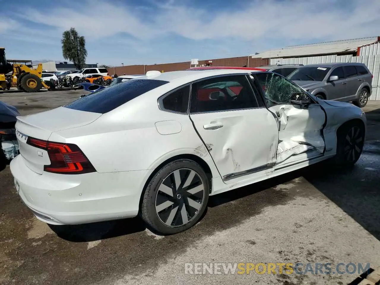 3 fotografías del automóvil dañado LVYH60AF3RP395163 VOLVO S90 ULTIMA 2024