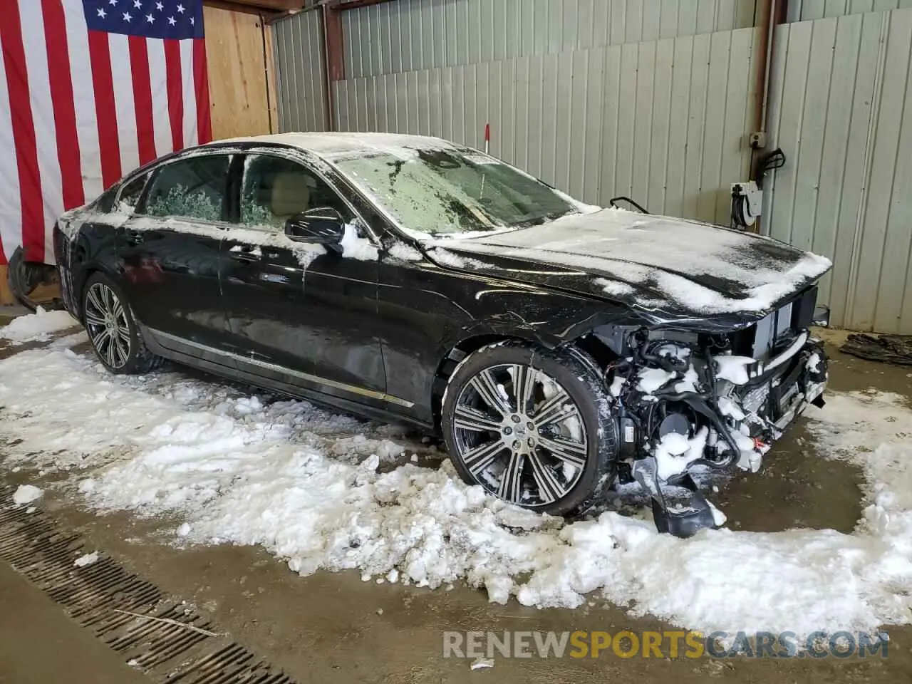4 fotografías del automóvil dañado LVYH60AF6RP411338 VOLVO S90 ULTIMA 2024