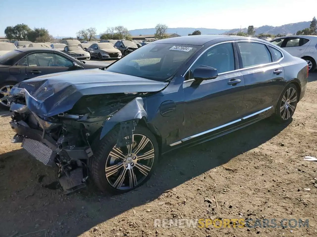 1 fotografías del automóvil dañado LVYH60AF7RP408092 VOLVO S90 ULTIMA 2024