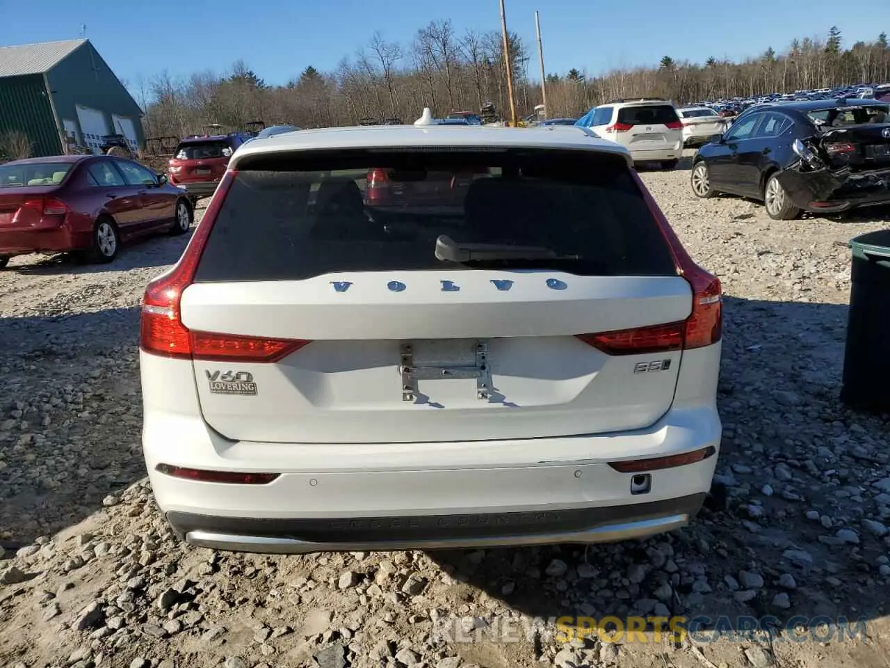 6 fotografías del automóvil dañado YV4L12WZ2P2106411 VOLVO V60 2023