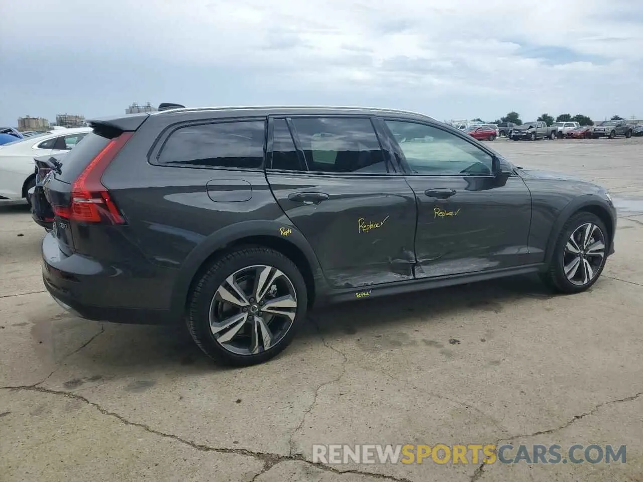 3 fotografías del automóvil dañado YV4L12WK3S2149179 VOLVO V60 2025
