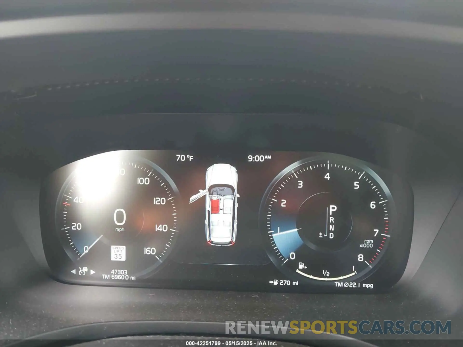7 fotografías del automóvil dañado YV4102WKXL1030210 VOLVO V60 CROSS COUNTRY 2020