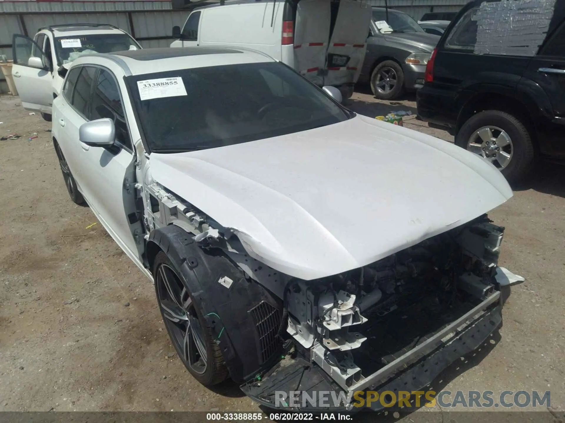 1 fotografías del automóvil dañado YV1102GM4K1085795 VOLVO V90 2019