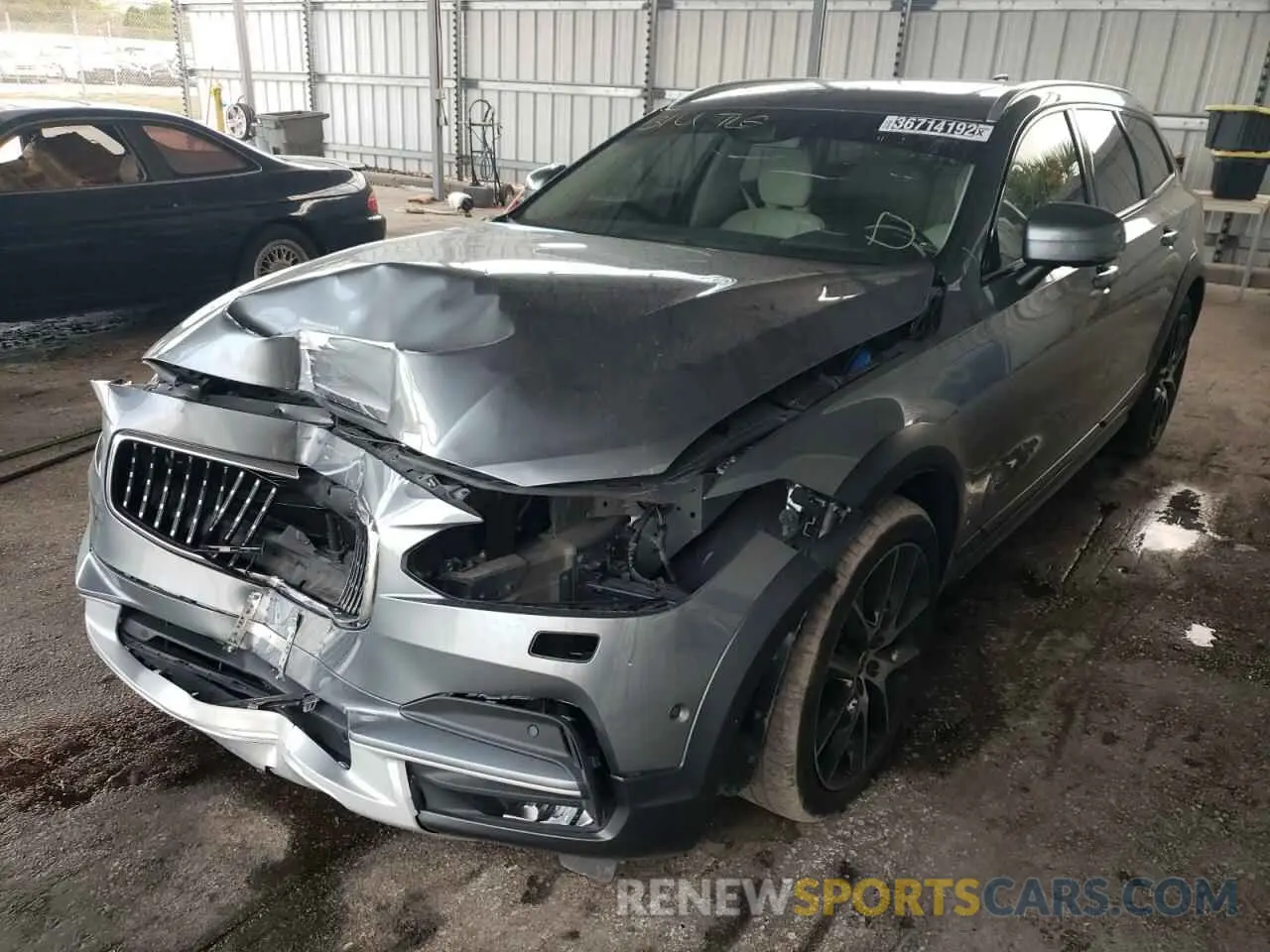 2 fotografías del automóvil dañado YV4A22NL0L1113598 VOLVO V90 2020