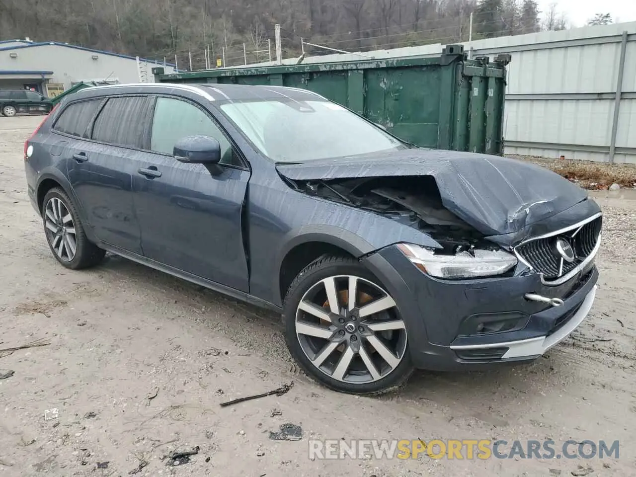 4 fotografías del automóvil dañado YV4062NL6N1144809 VOLVO V90 2022