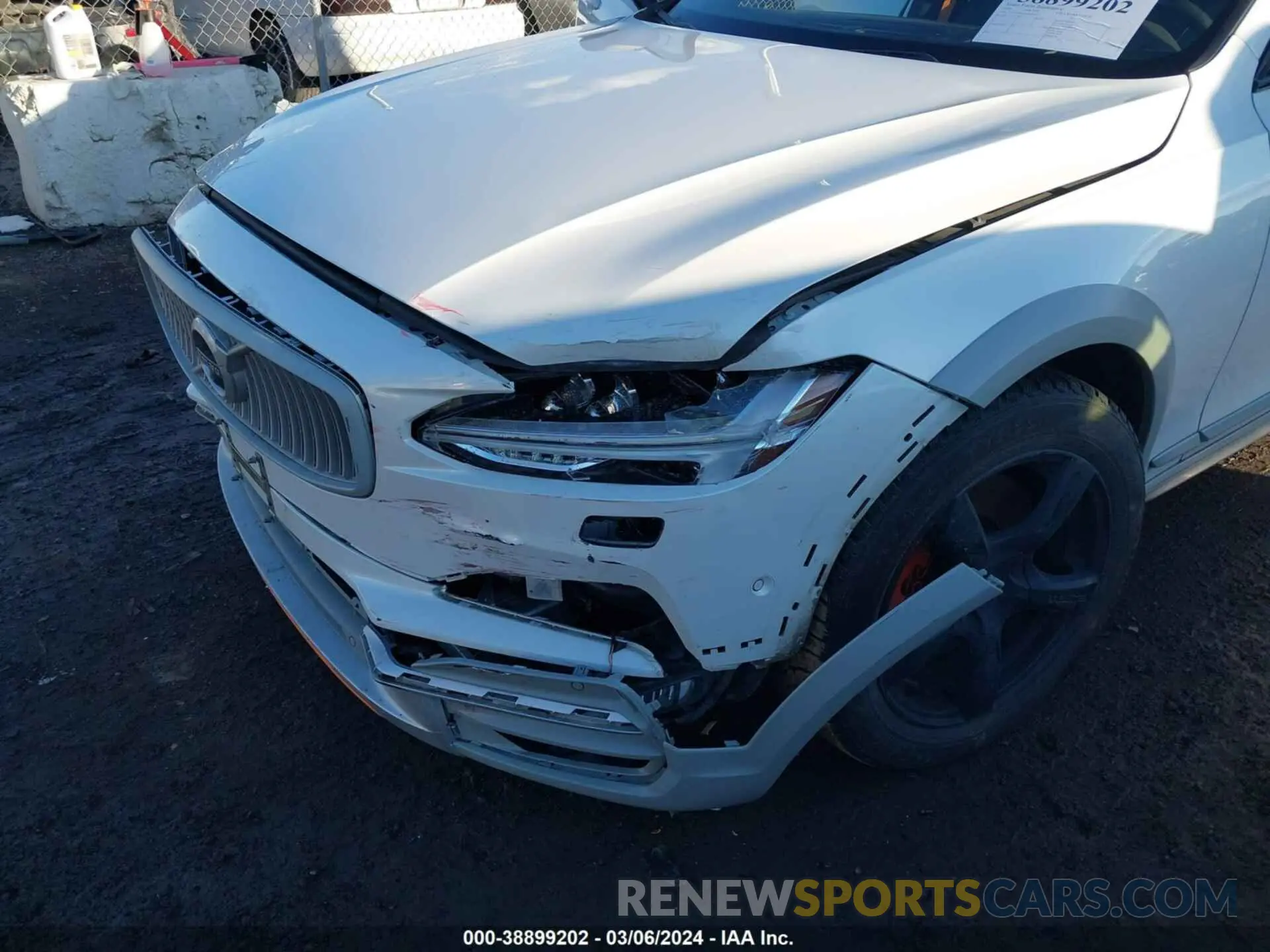 6 fotografías del automóvil dañado YV4A22NT1J1036270 VOLVO V90 CROSS COUNTRY 2018
