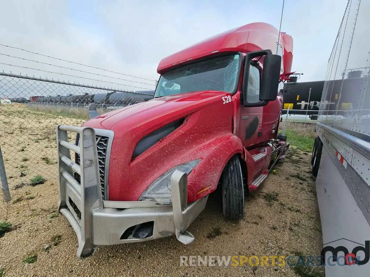 1 fotografías del automóvil dañado 4V4NC9EH2KN903972 VOLVO VN 2019