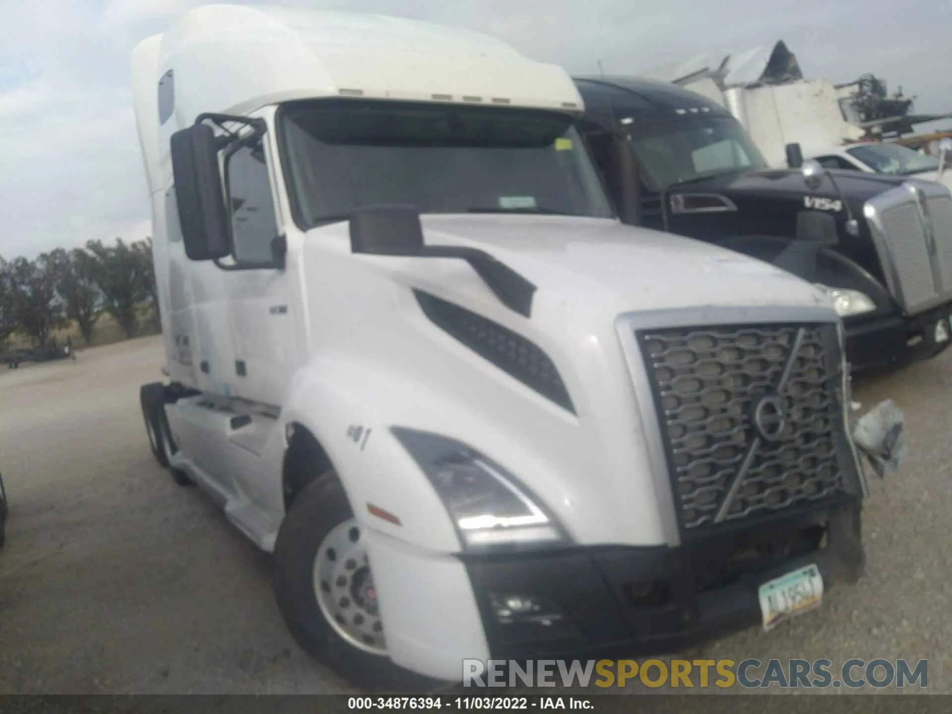 1 fotografías del automóvil dañado 4V4NC9EH4LN202531 VOLVO VN 2020