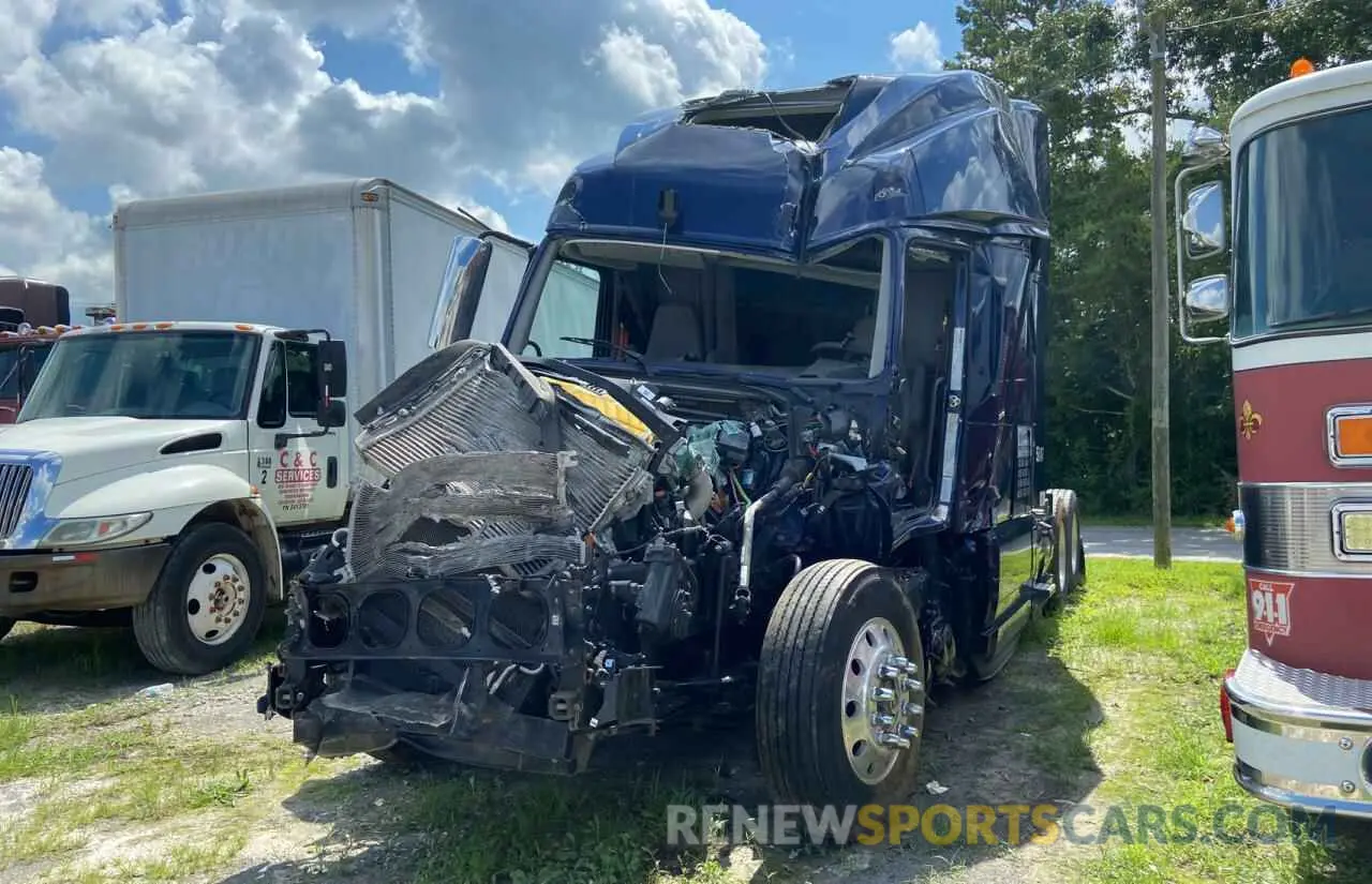 2 fotografías del automóvil dañado 4V4NC9EH5LN204756 VOLVO VN 2020