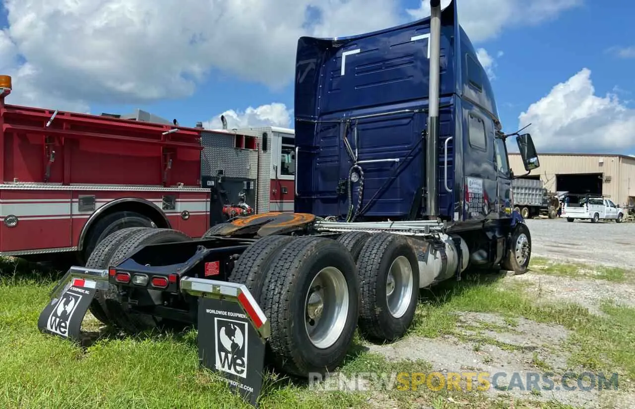 4 fotografías del automóvil dañado 4V4NC9EH5LN204756 VOLVO VN 2020