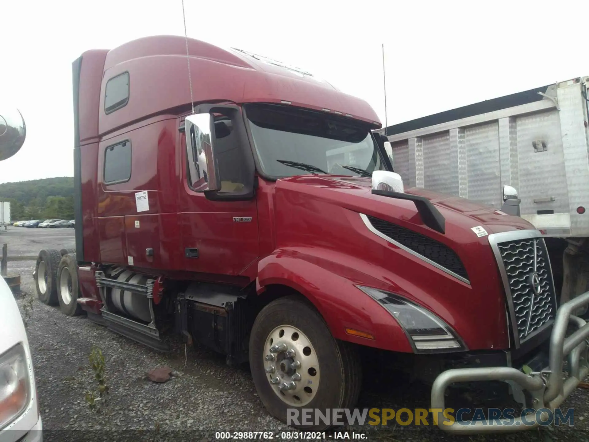1 fotografías del automóvil dañado 4V4NC9EH9LN259680 VOLVO VN 2020