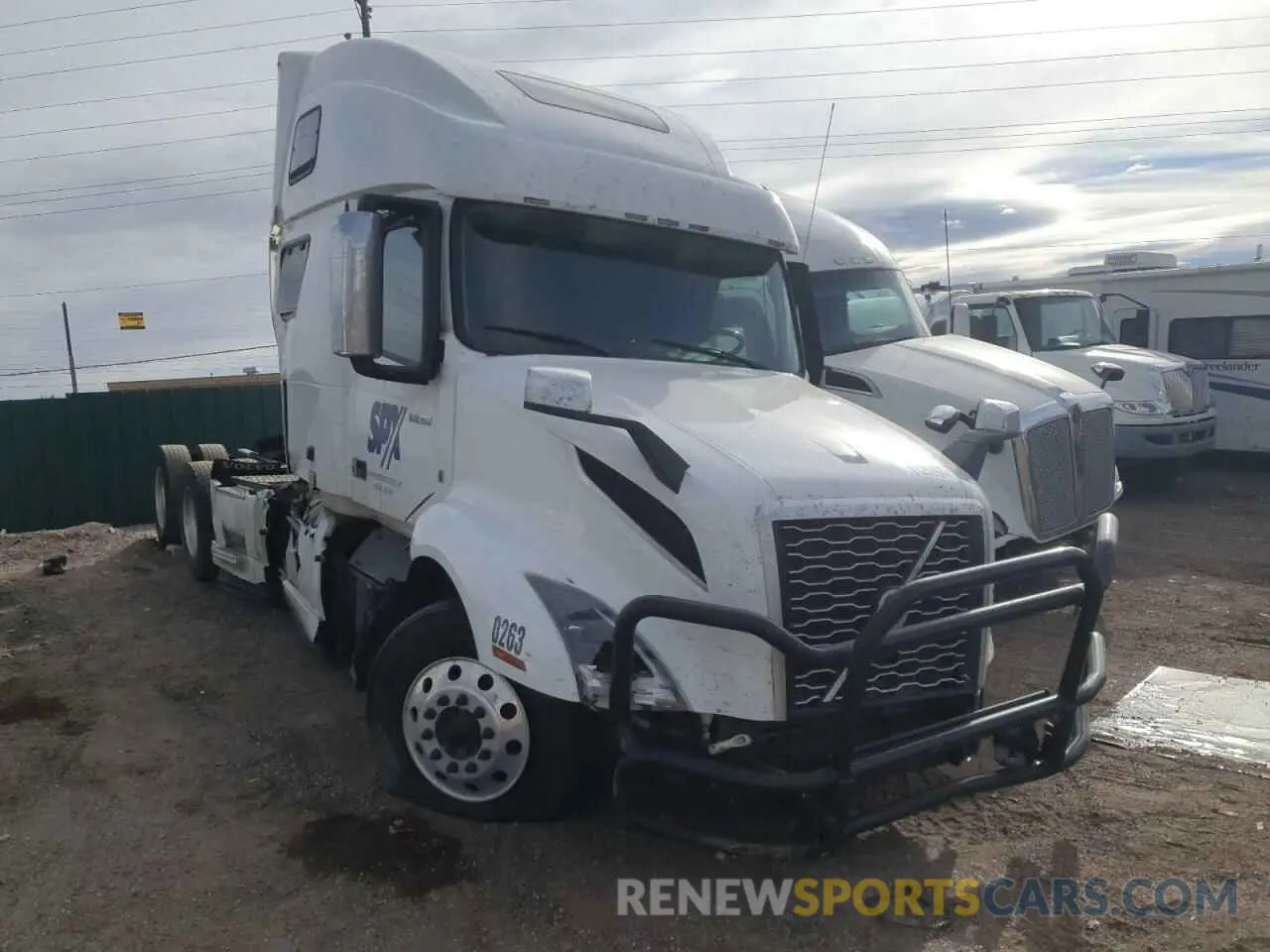 1 fotografías del automóvil dañado 4V4NC9EH9NN313451 VOLVO VN 2022