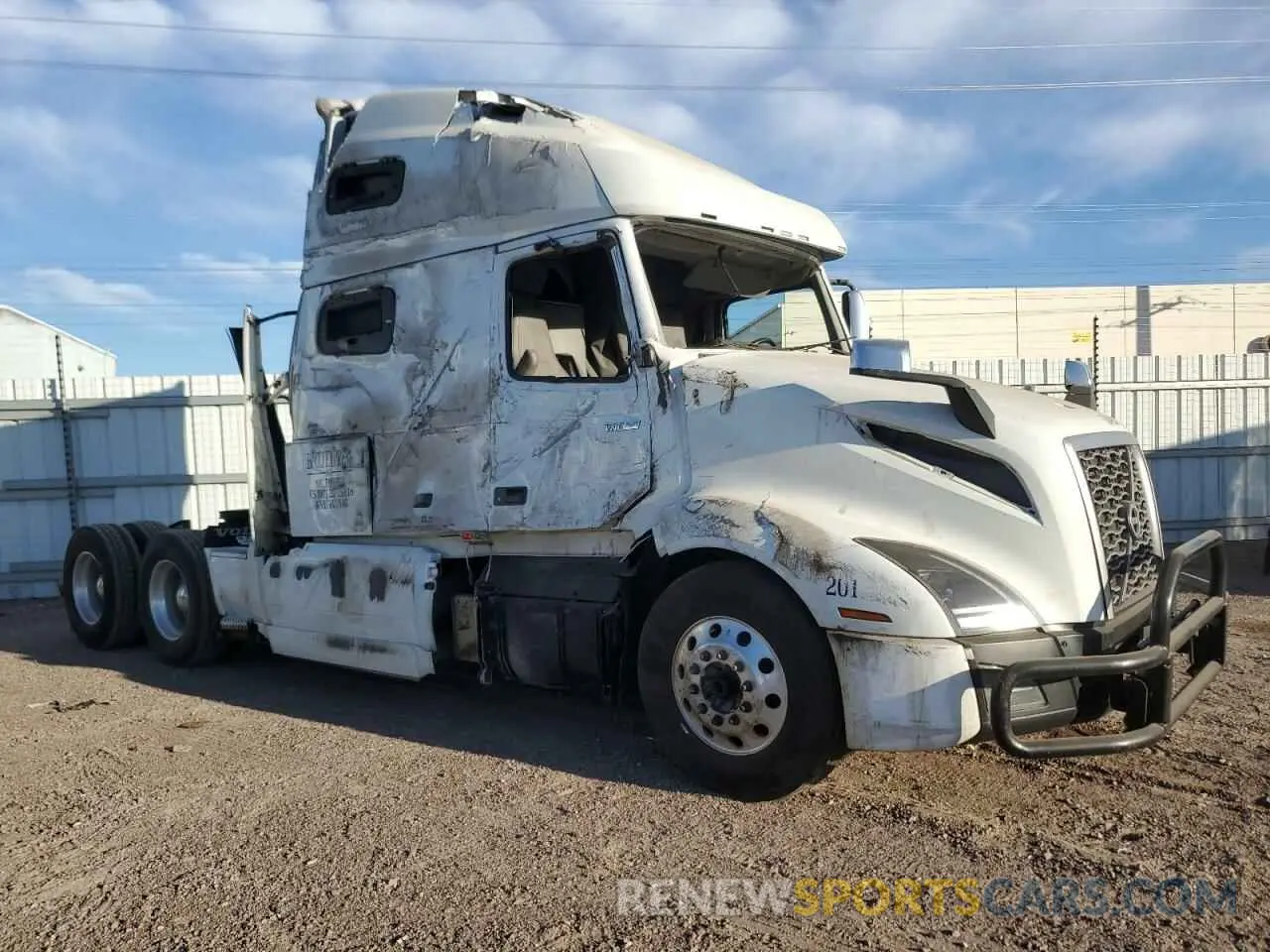 1 fotografías del automóvil dañado 4V4NC9EH1PN613648 VOLVO VN 2023