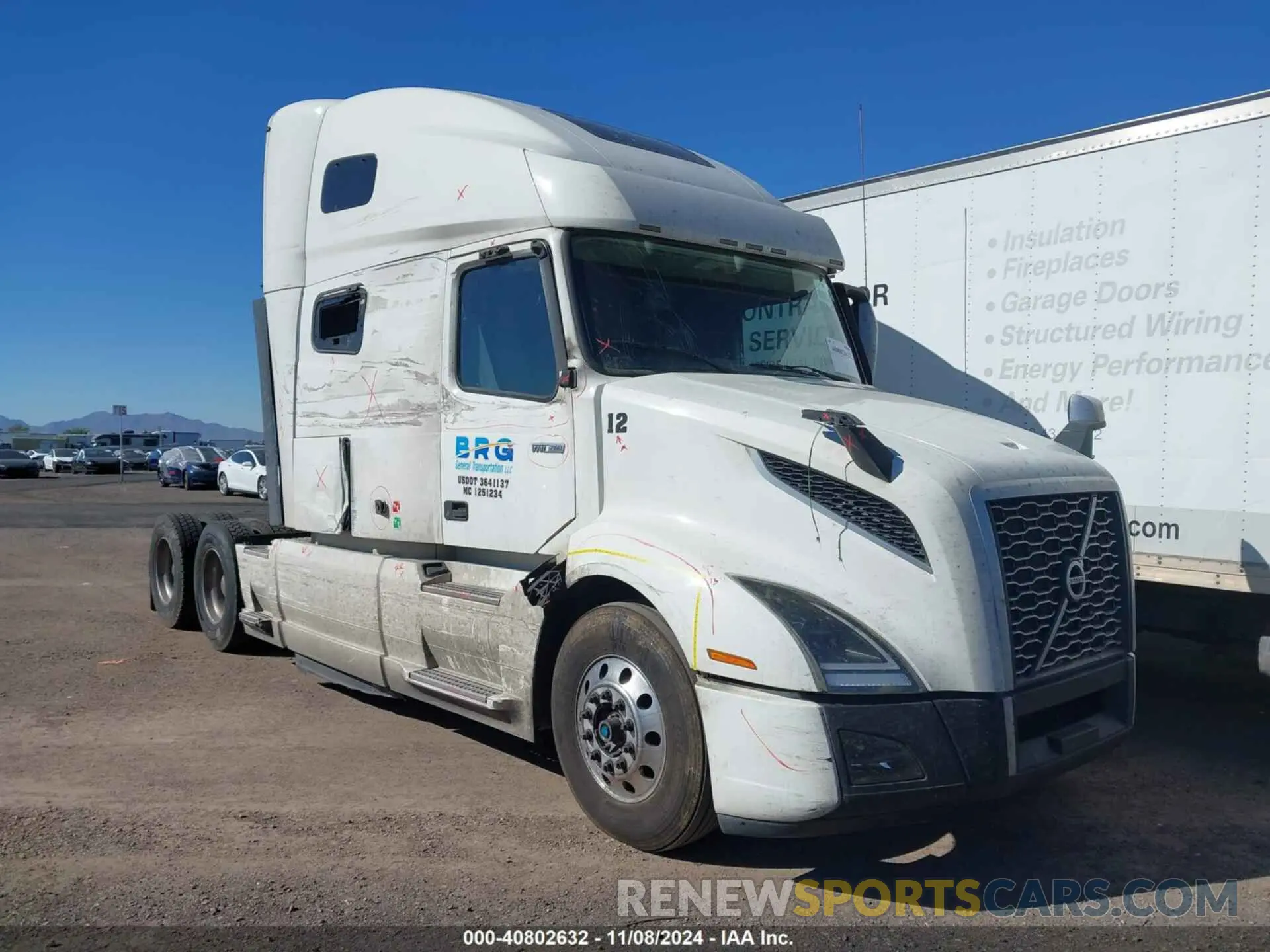1 fotografías del automóvil dañado 4V4NC9EH1KN215834 VOLVO VNL 2019