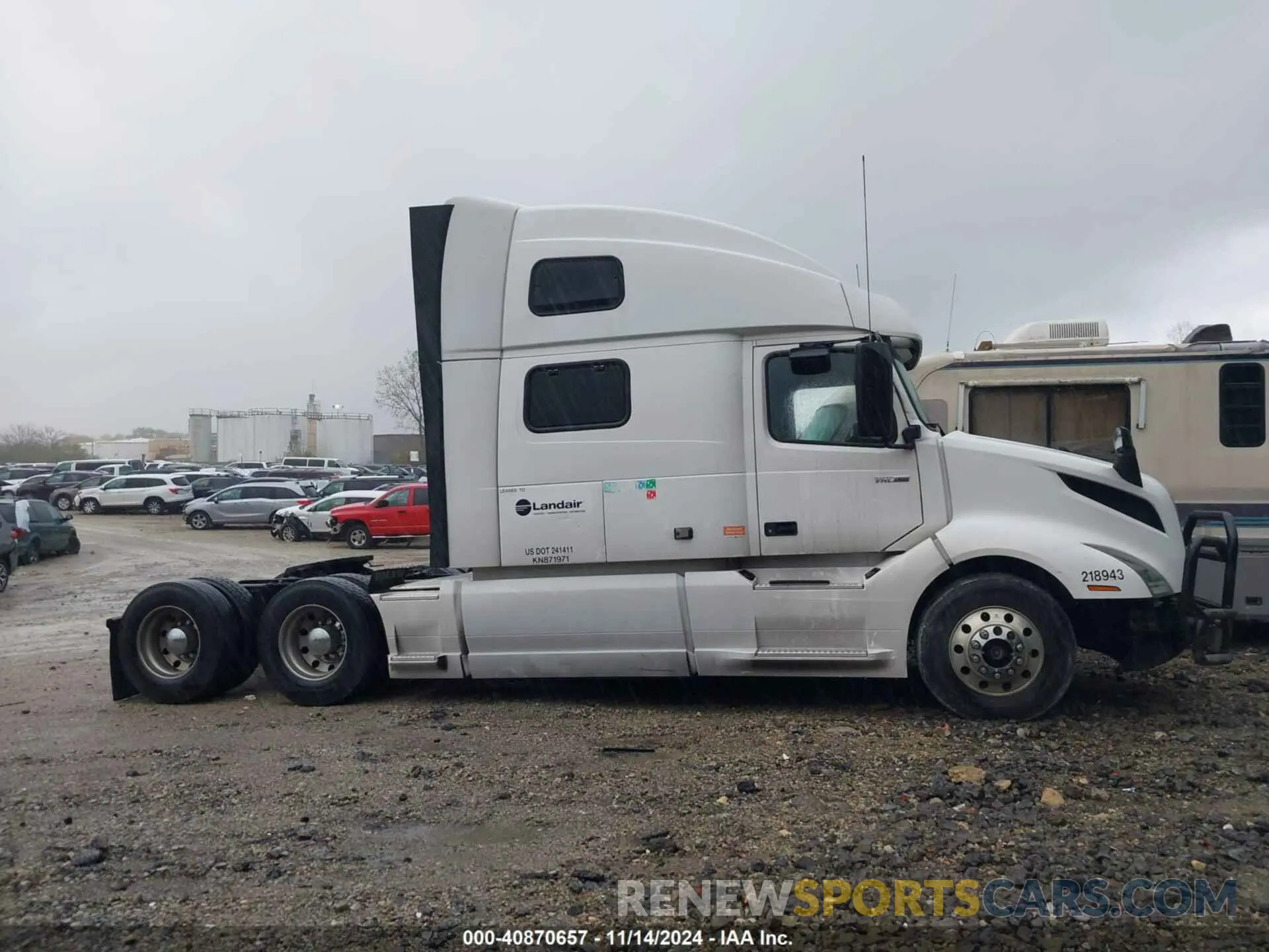 15 fotografías del automóvil dañado 4V4NC9EH3KN871971 VOLVO VNL 2019