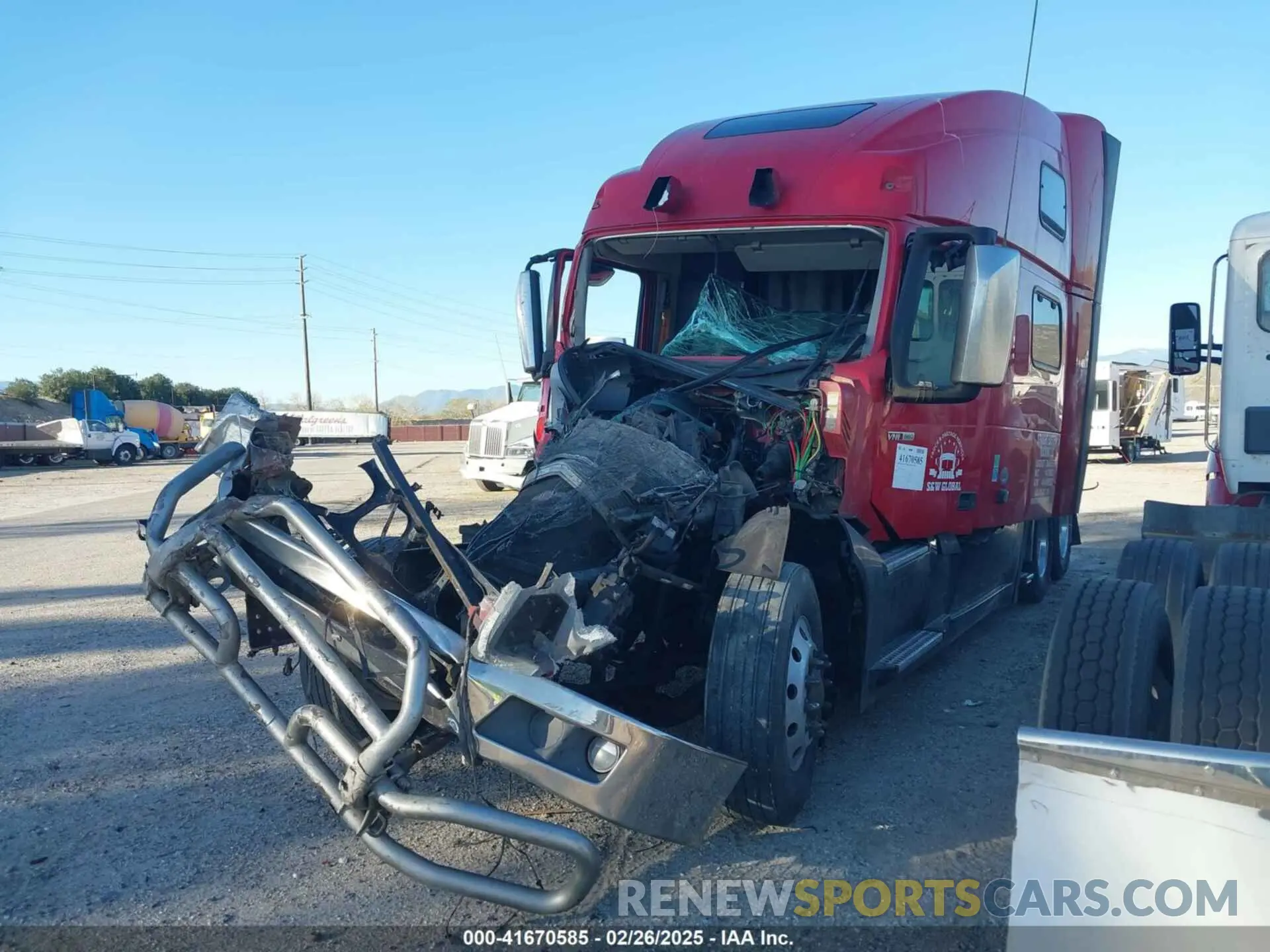 2 fotografías del automóvil dañado 4V4NC9EH8KN205253 VOLVO VNL 2019