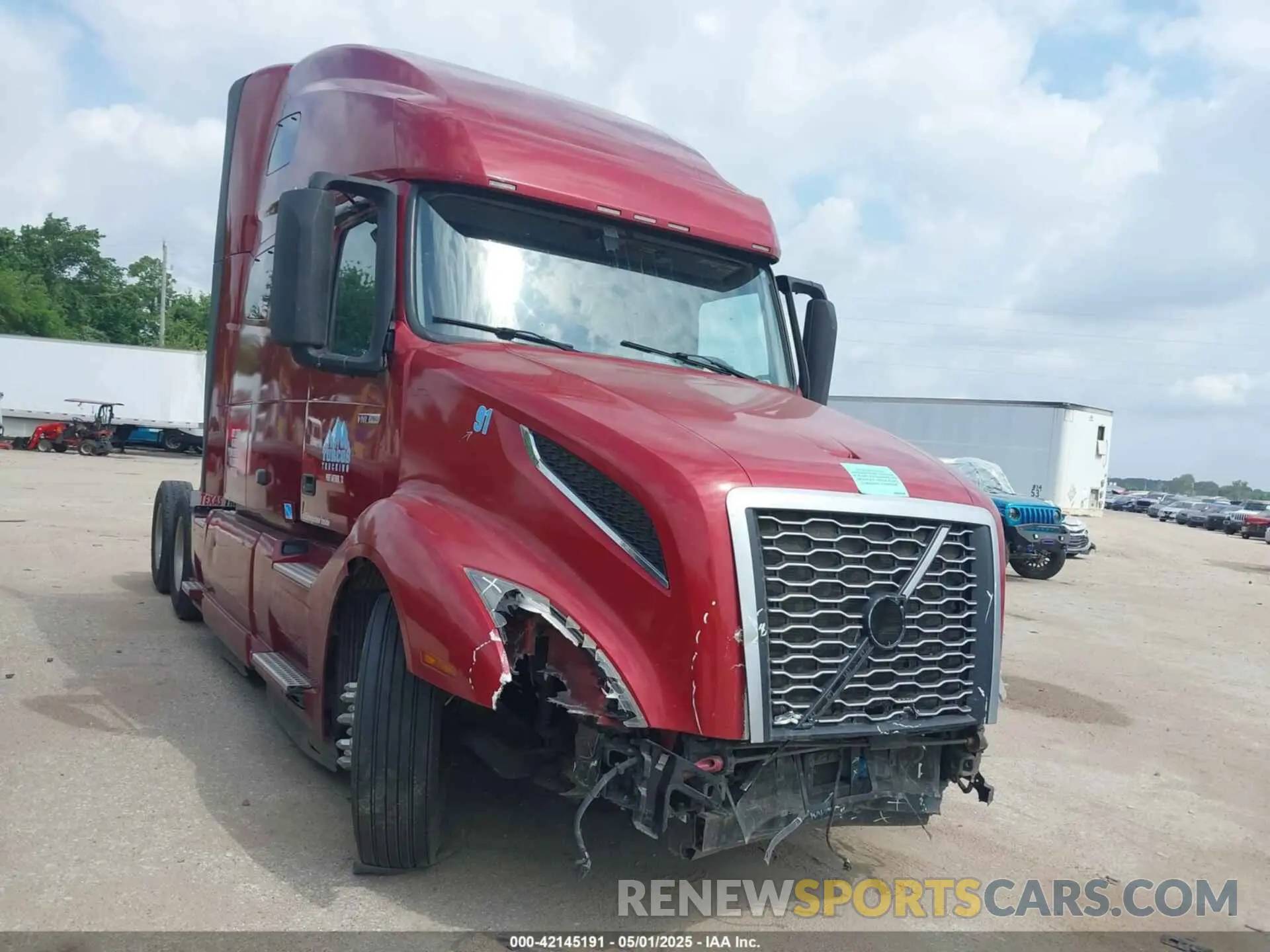 1 fotografías del automóvil dañado 4V4NC9EH0LN230715 VOLVO VNL 2020