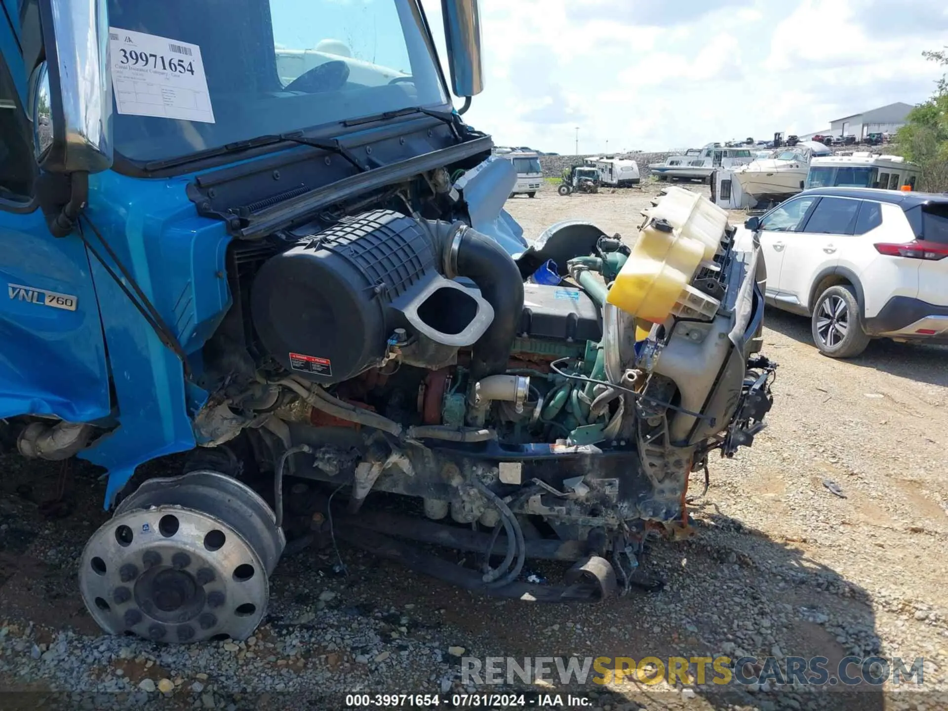 22 fotografías del automóvil dañado 4V4NC9EH1LN212594 VOLVO VNL 2020