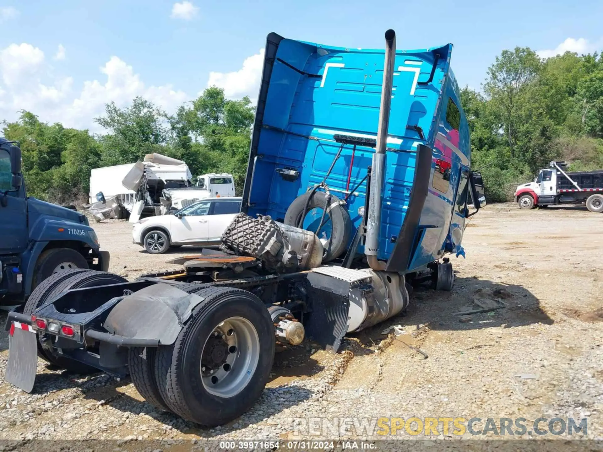 4 fotografías del automóvil dañado 4V4NC9EH1LN212594 VOLVO VNL 2020