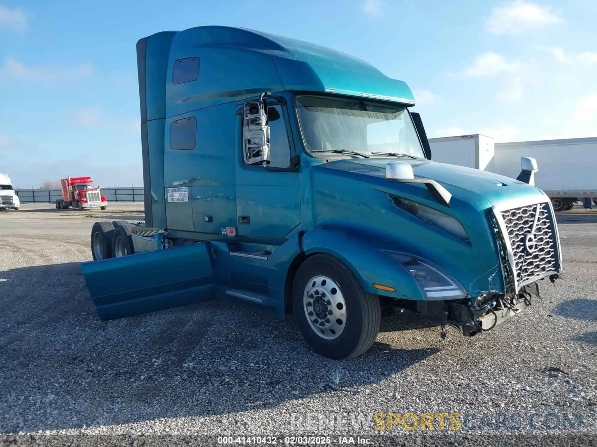 1 fotografías del automóvil dañado 4V4NC9EJ5LN270551 VOLVO VNL 2020