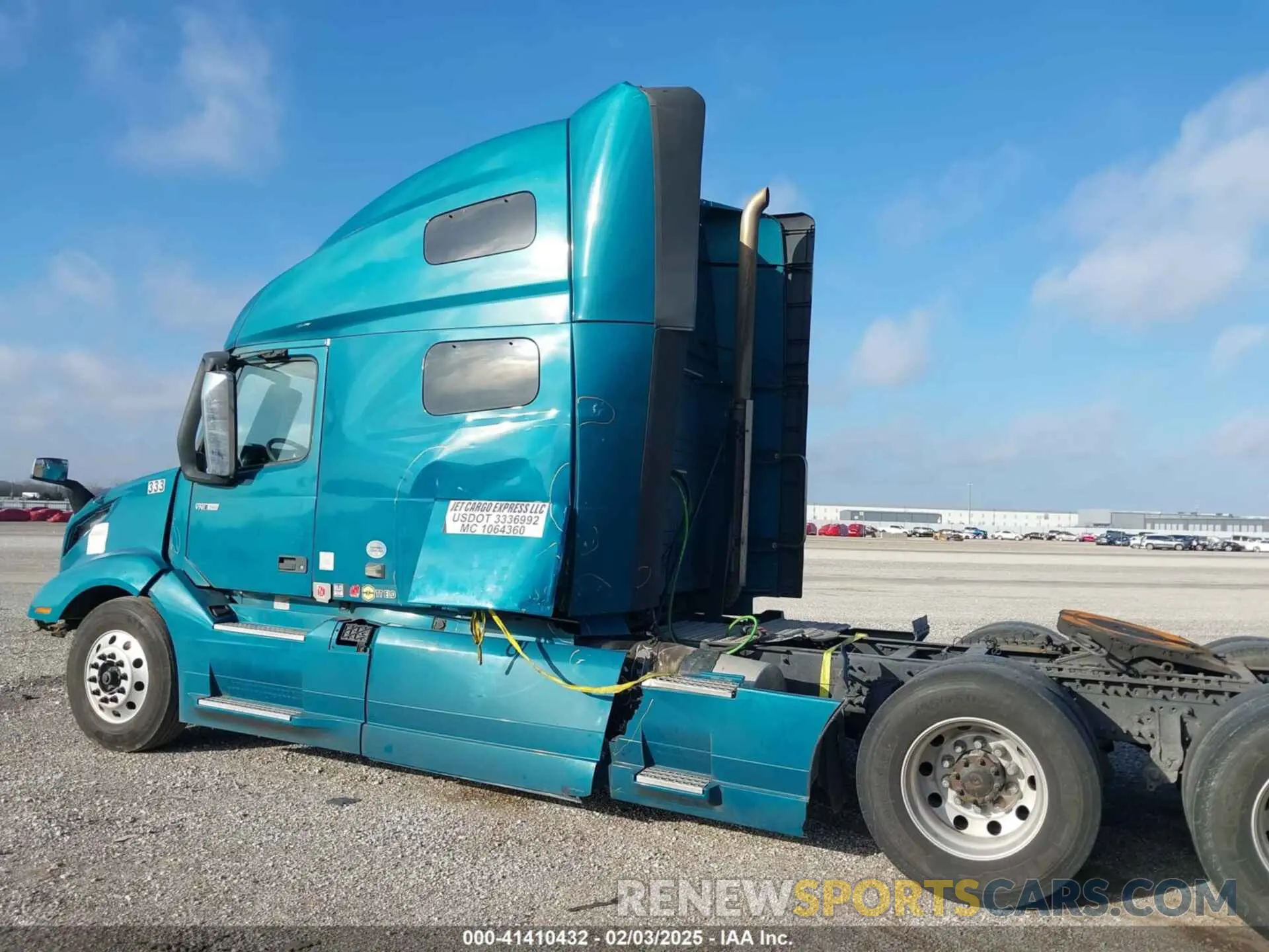 11 fotografías del automóvil dañado 4V4NC9EJ5LN270551 VOLVO VNL 2020