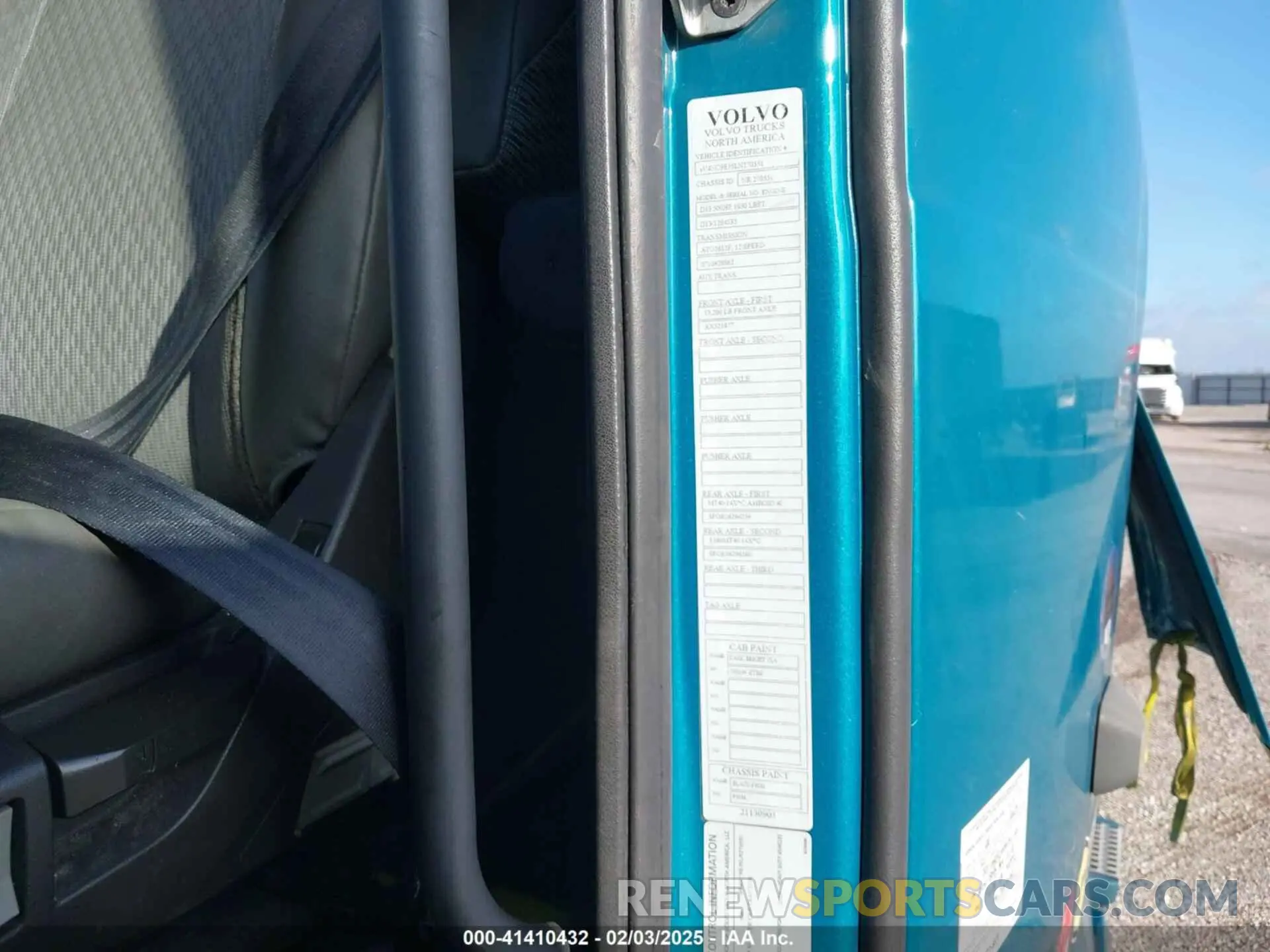 8 fotografías del automóvil dañado 4V4NC9EJ5LN270551 VOLVO VNL 2020