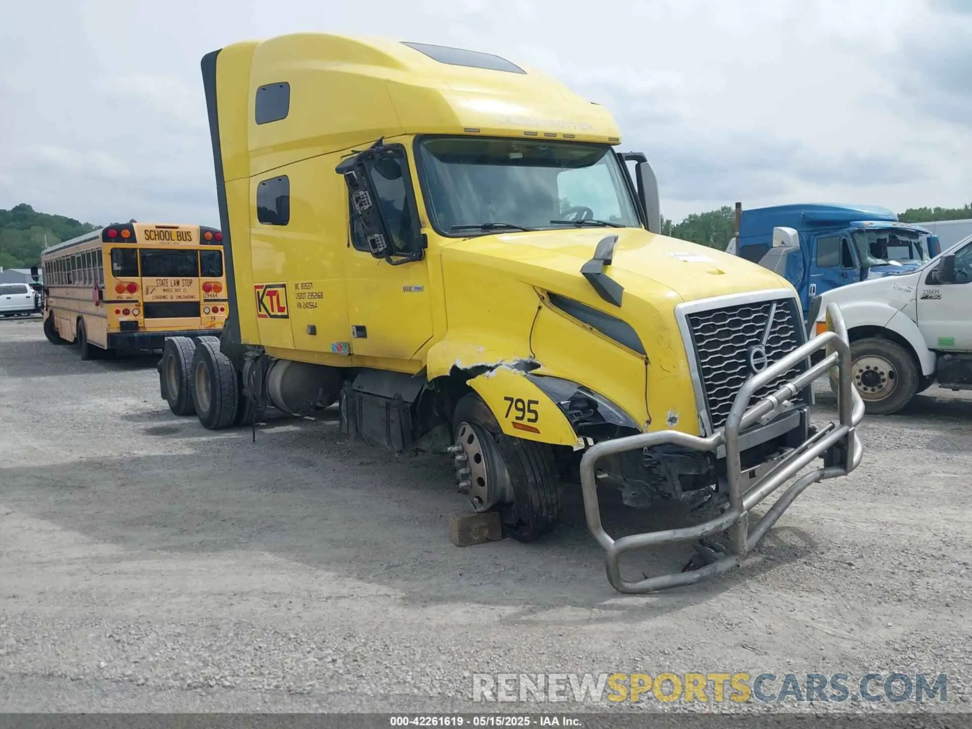 1 fotografías del automóvil dañado 4V4NC9EJ7LN240564 VOLVO VNL 2020